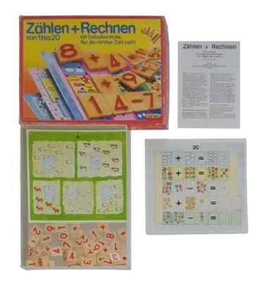 Spear-Spiele Zählen + Rechnen von 1 bis 20