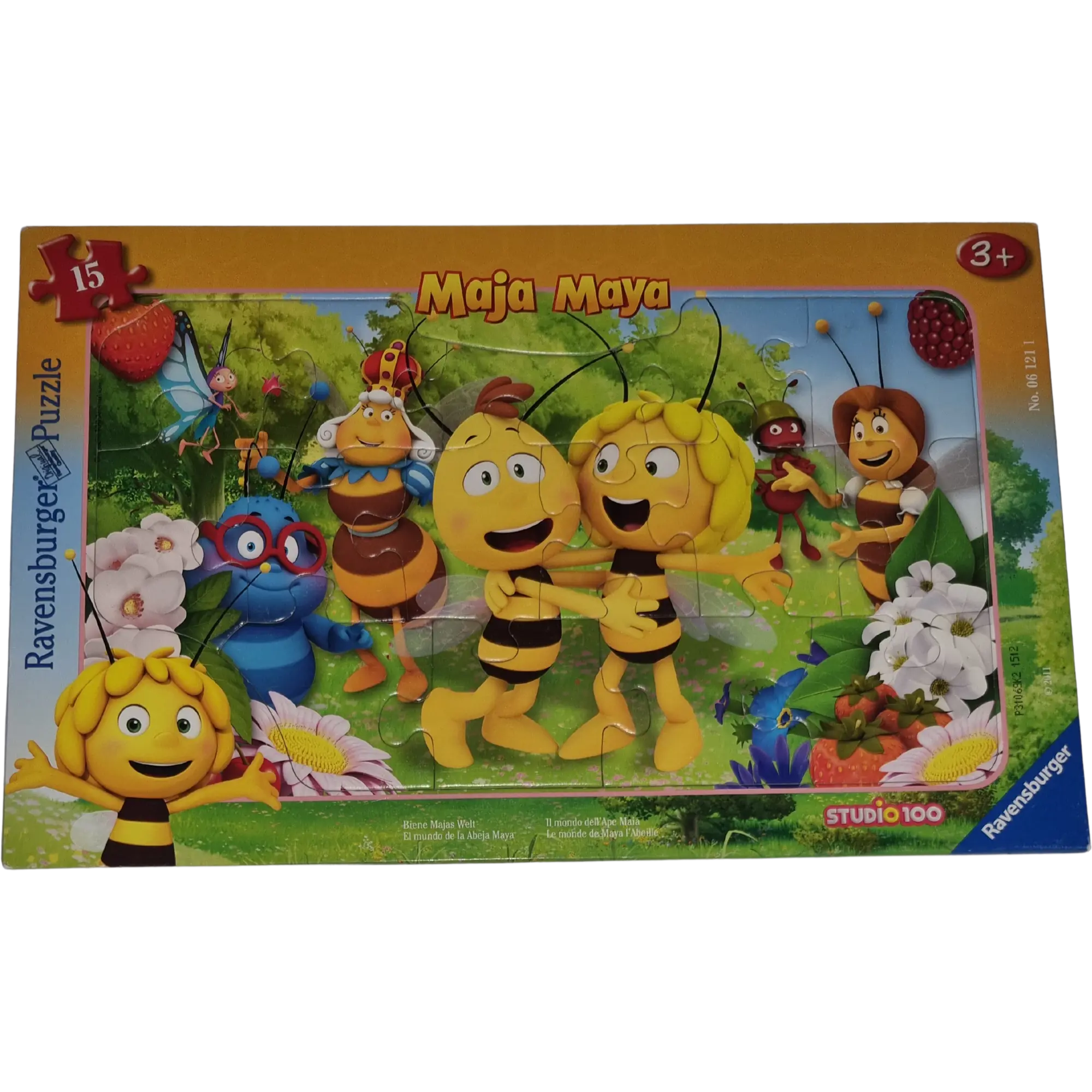 Ravensburger Rahmenpuzzle 15 Teile Biene Maja Maya 061211