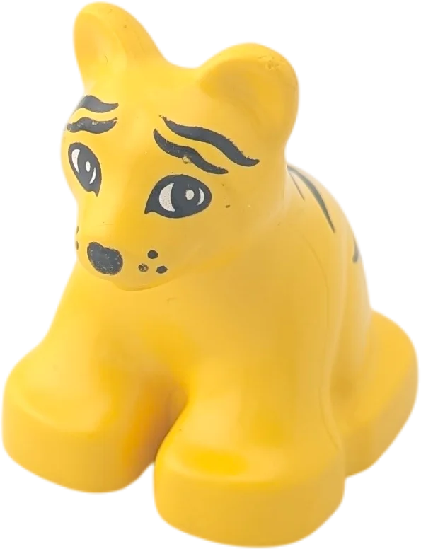 Lego Duplo Tiger Klein Tigerkind Gelb Schwarz