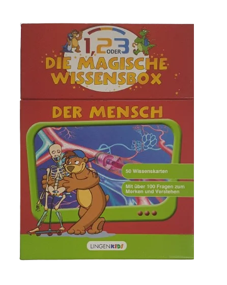 1, 2 oder 3 Die magische Wissensbox Der Mensch