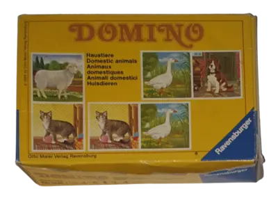 Ravensburger Domino Haustiere 003051