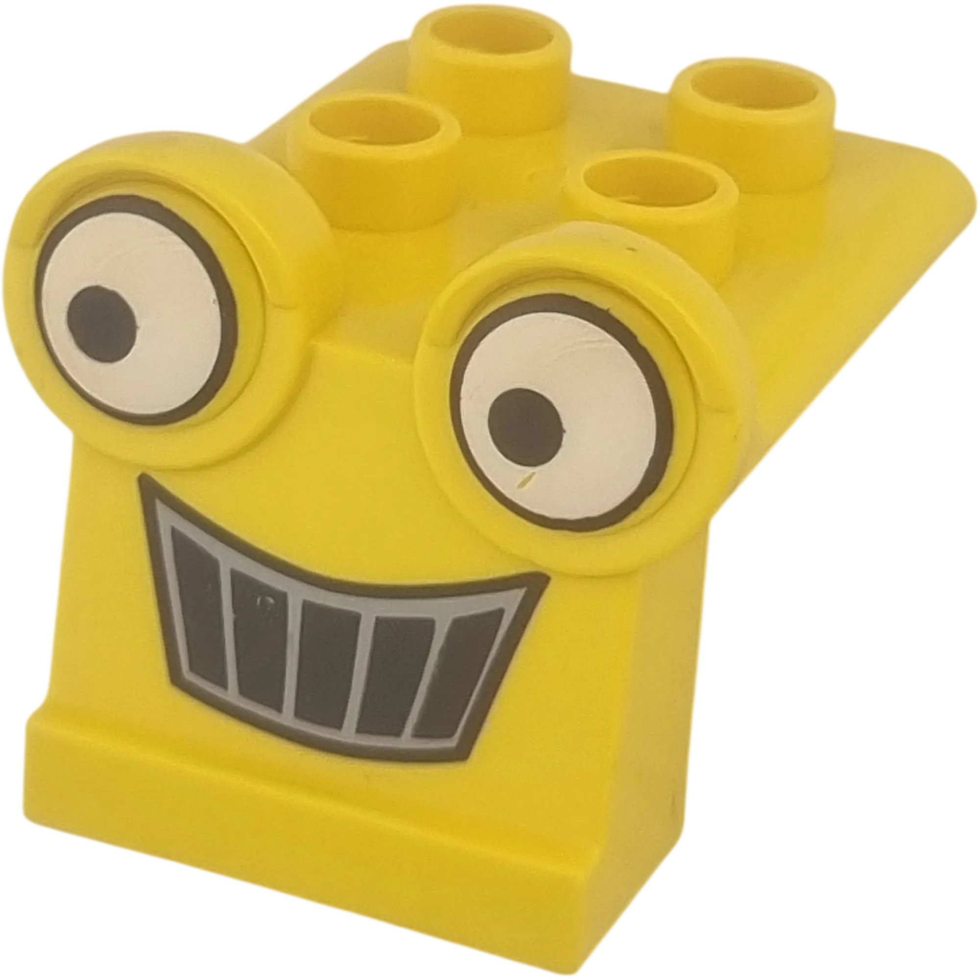 Lego Duplo 40668 Fahrzeug Front Gesicht gelb für Baggi Bob der Baumeister B-Ware
