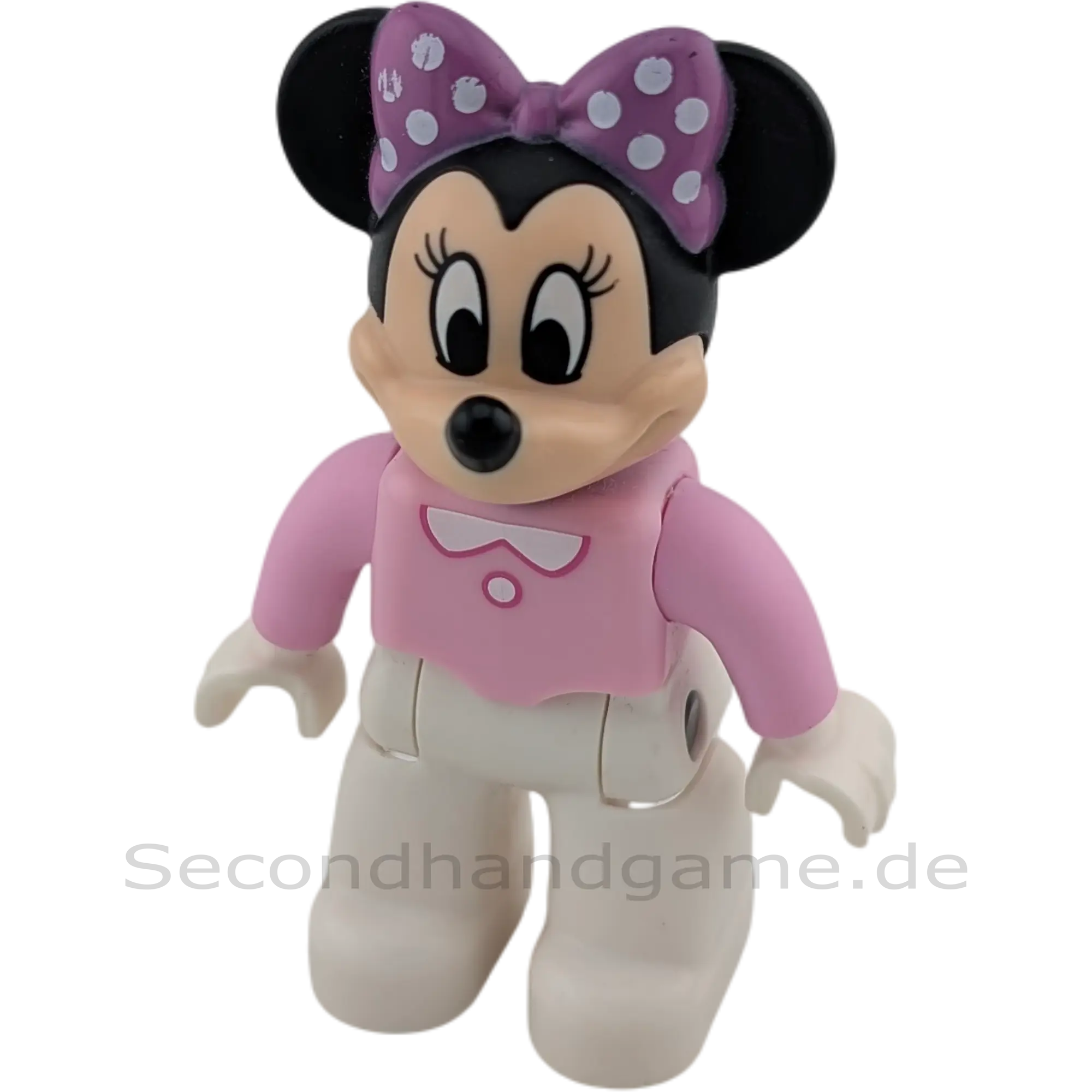 Lego Duplo Disney Minnie Mouse mit Schleife und Rosa Bluse Weiße Hose