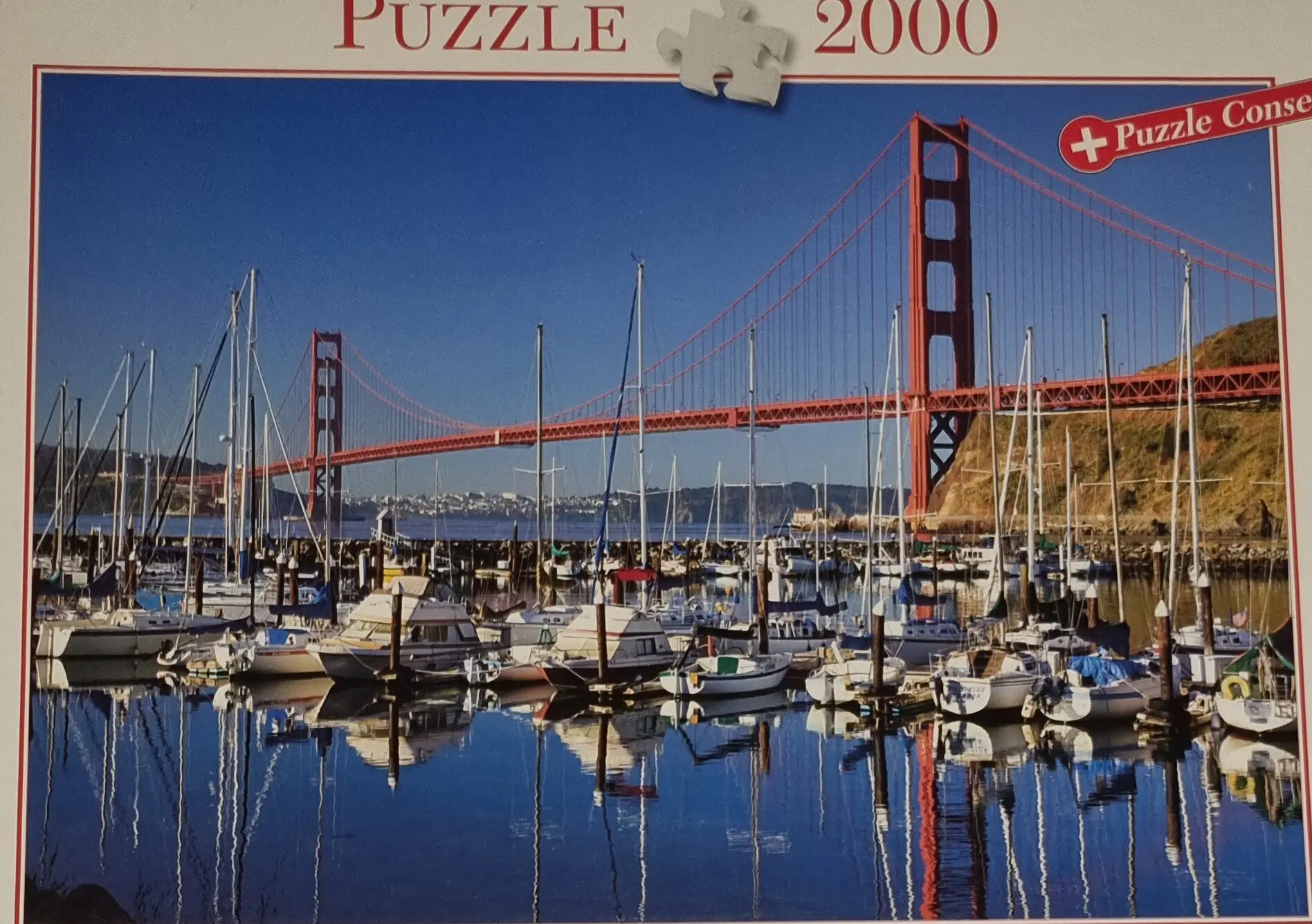 Blatz Puzzle 2000 Teile 59066 Golden Gate Brücke, Ansicht 2
