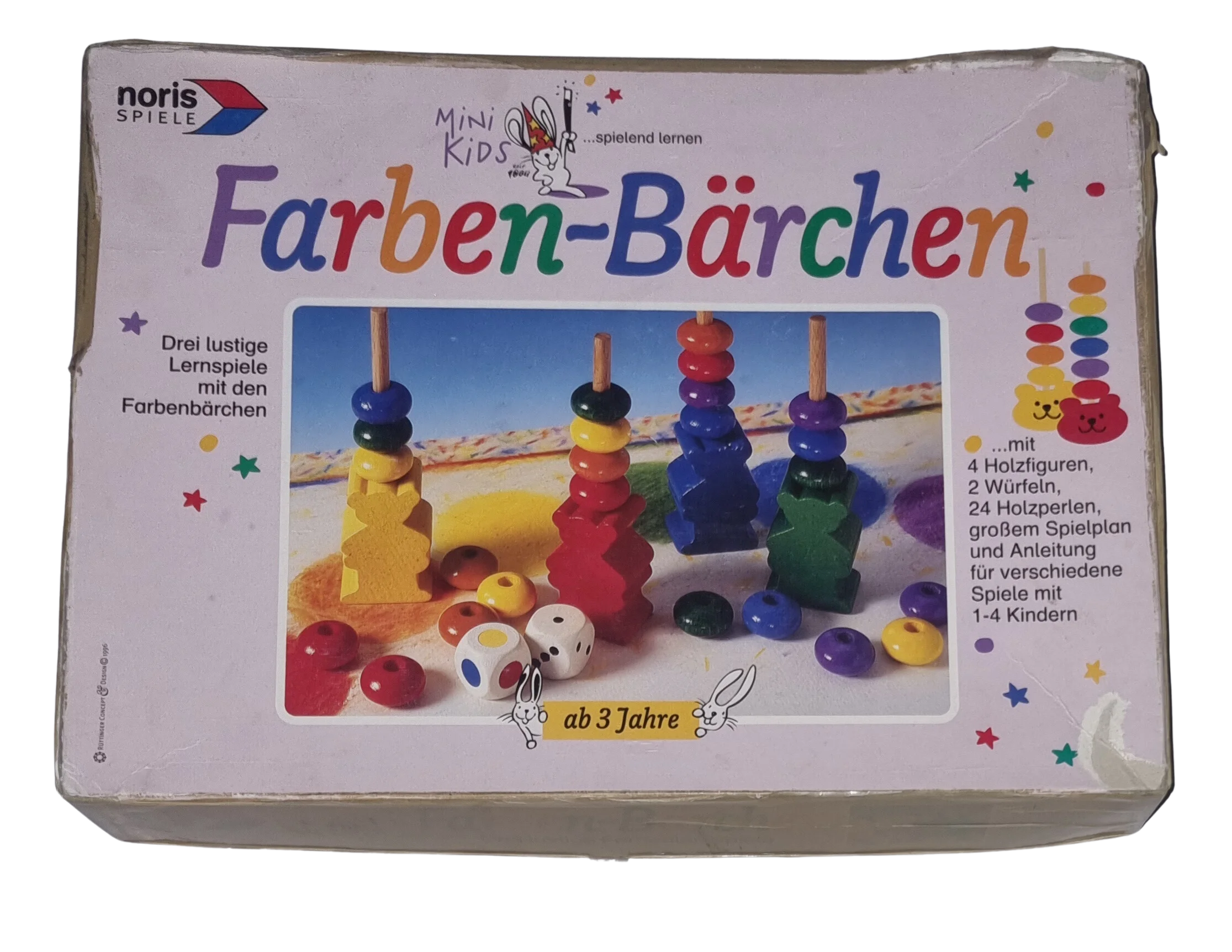 Noris Farben-Bärchen Spielens lernen