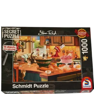 Schmidt Secret Puzzle 1000 Teile 59919 Am Küchentisch