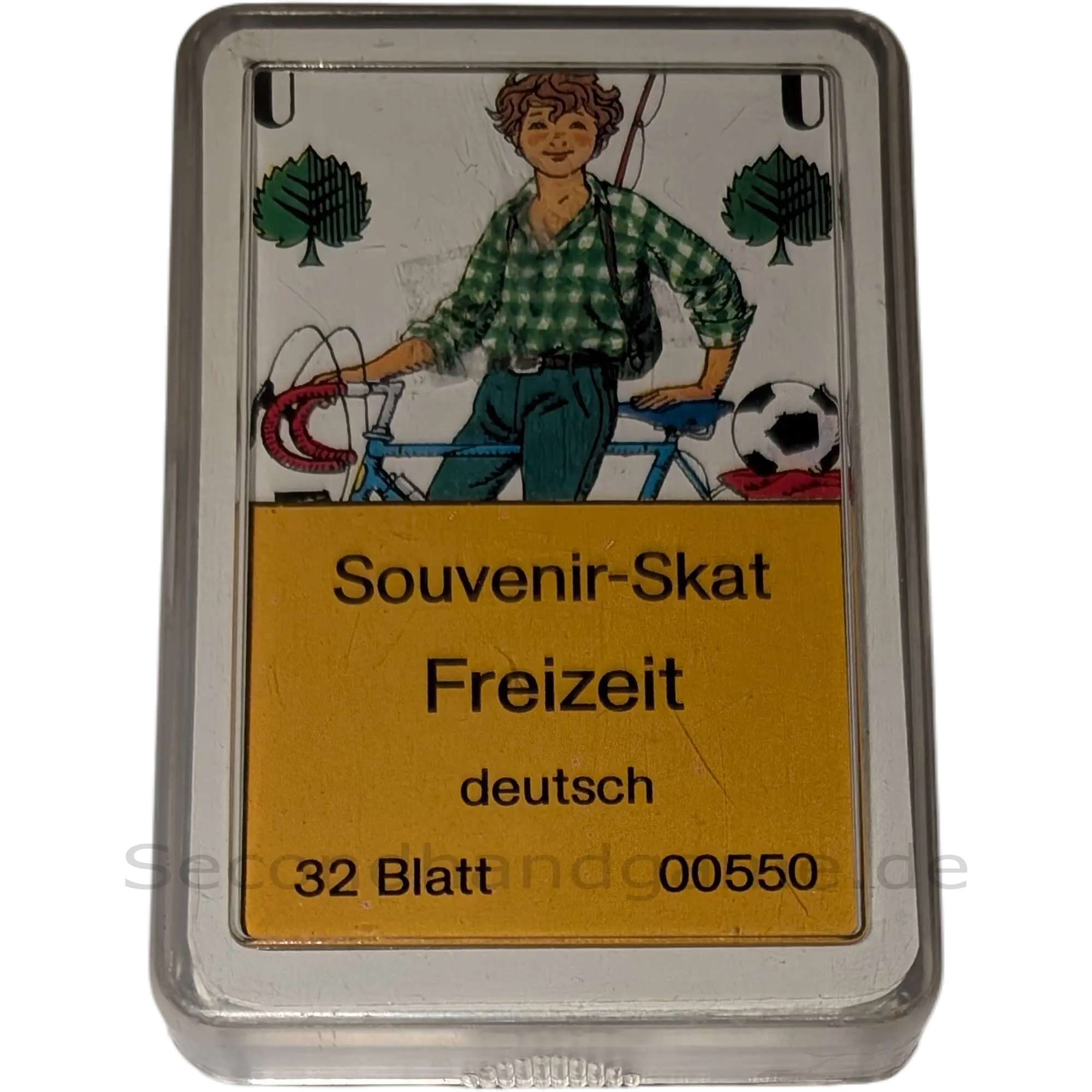 Spielkarten Souvenier-Skat Freizeit Deutsch 00550