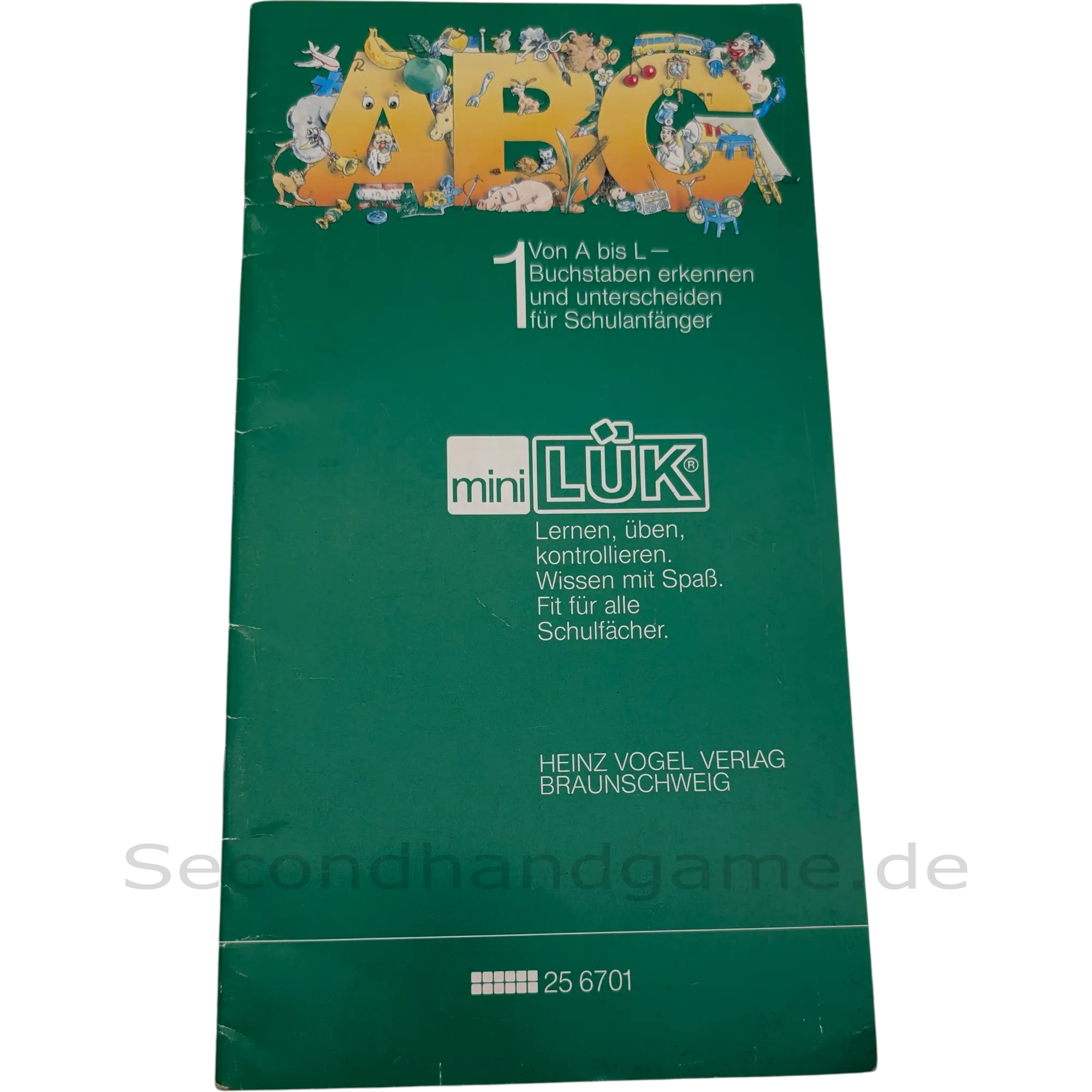 LÜK - Westermann mini LÜK Übungsheft ABC 1, Von A bis L 256701, ab 6 Jahren