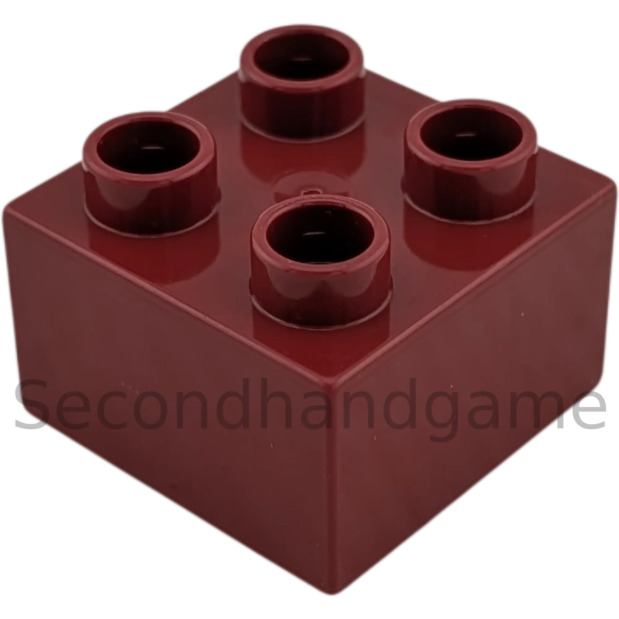 Lego Duplo 2x2 Stein 3437 Rotbraun