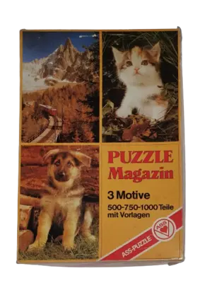 ASS Puzzle Magazin 3 Motive - 3 Puzzle