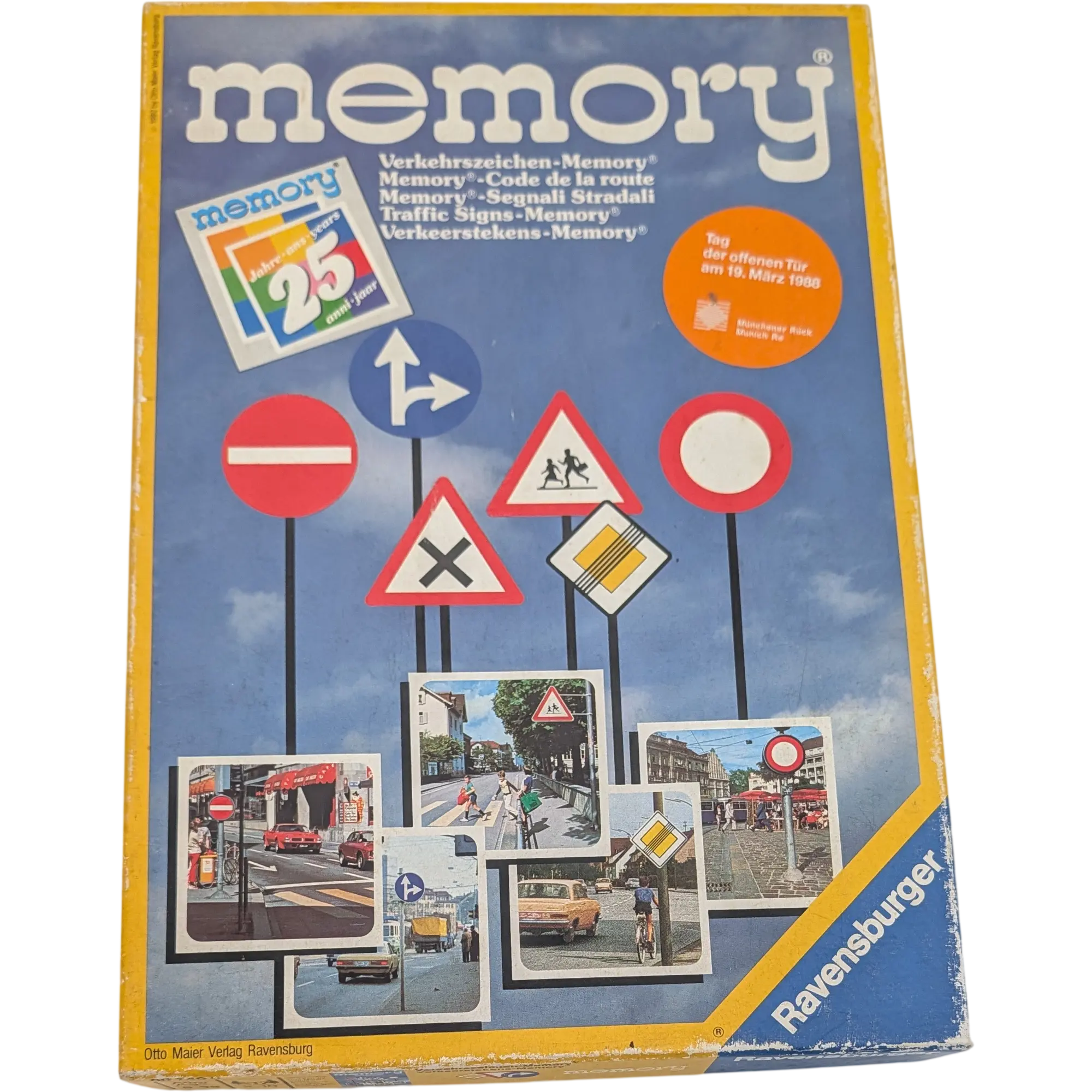 Ravensburger Memory Verkehrszeichen-Memory von 1980