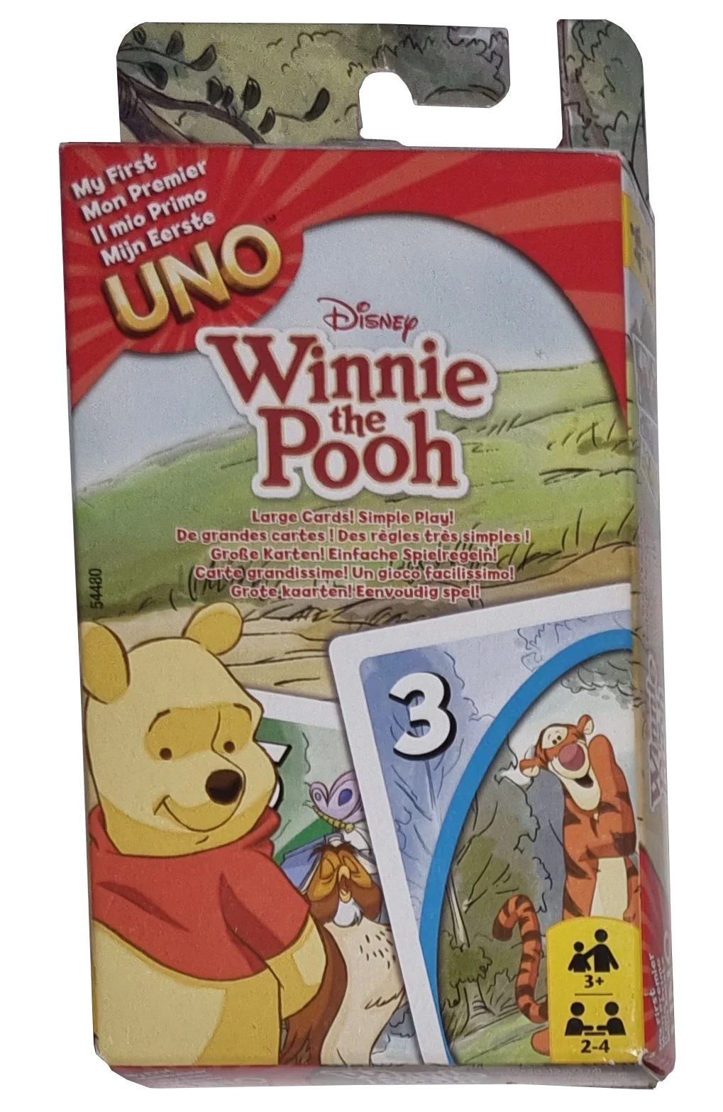 Mattel Uno Junior Disney Winnie the Pooh 