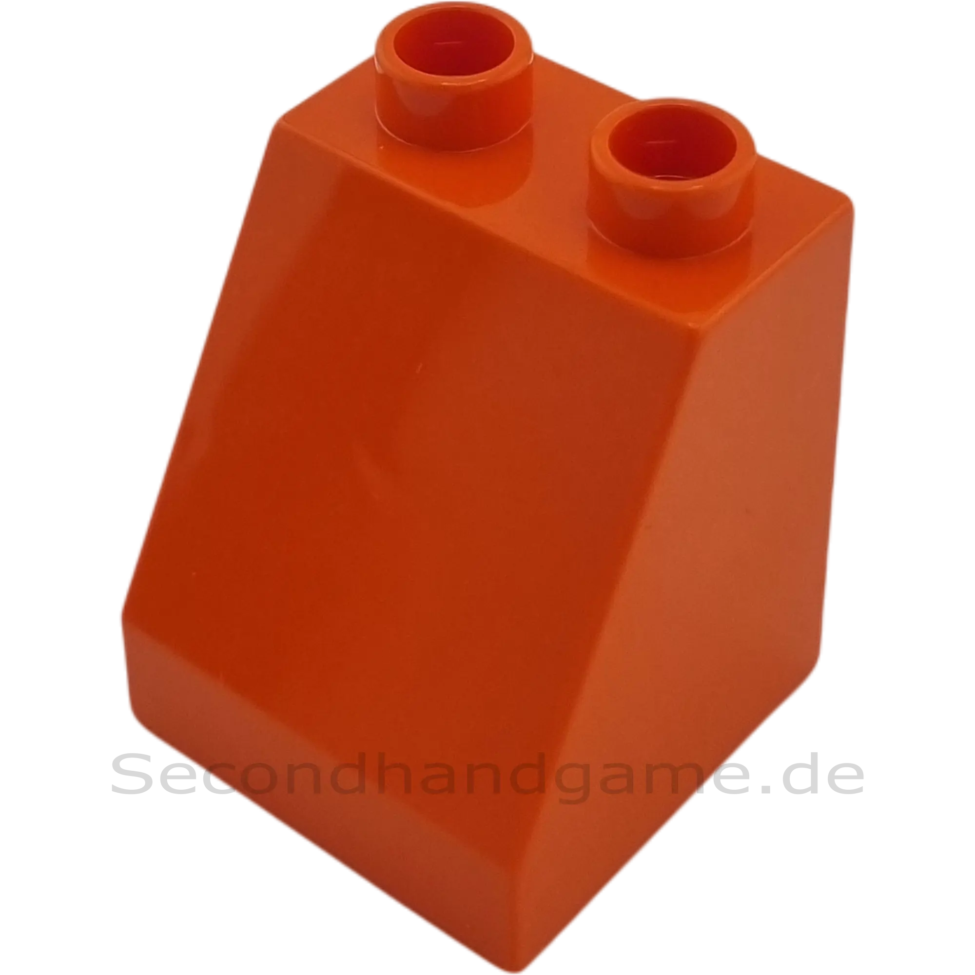 Lego Duplo 2x2x1 Schrägstein Dachstein Orange