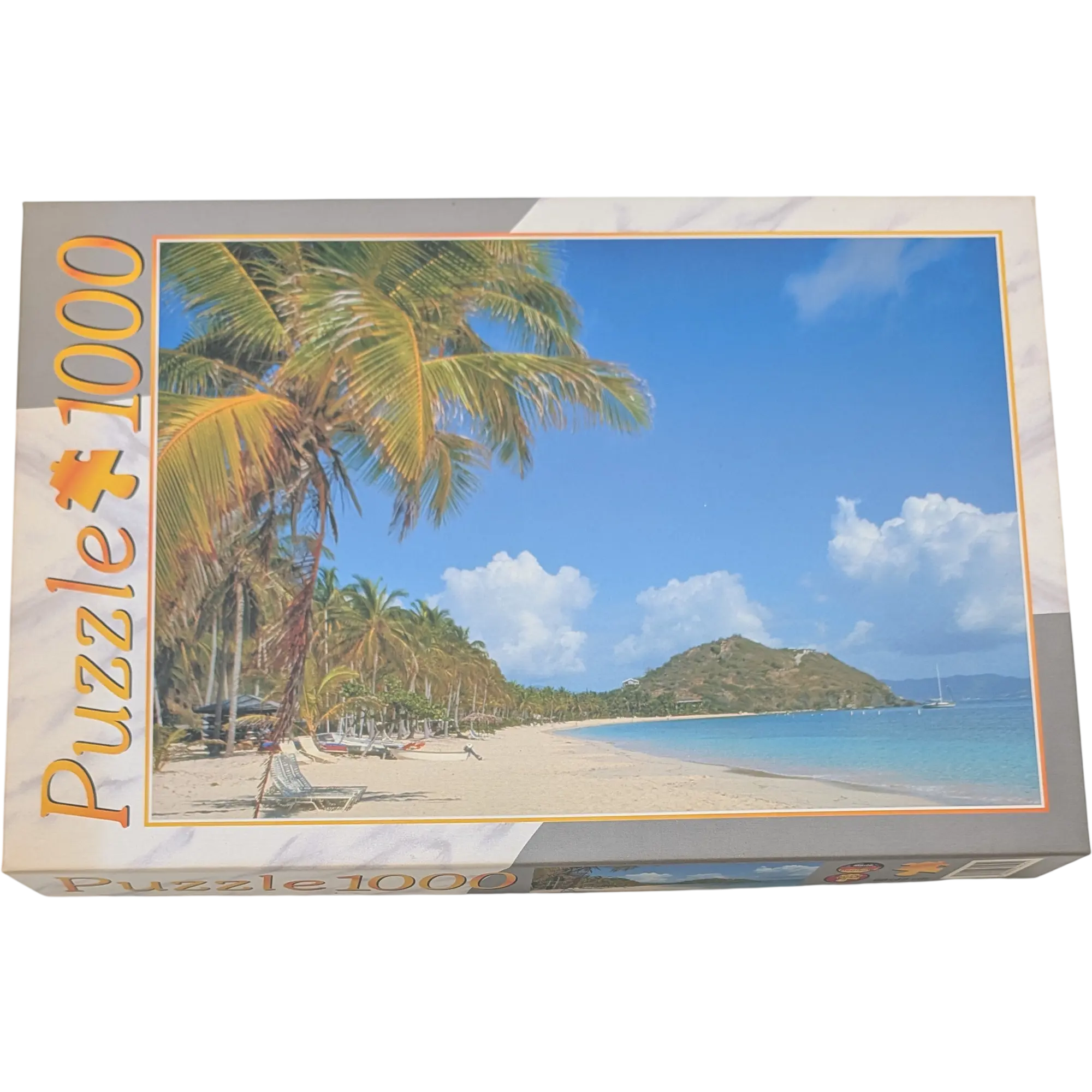 M.I.C. Puzzle Puzzle 1000 Teile 525.1 Traumstrand