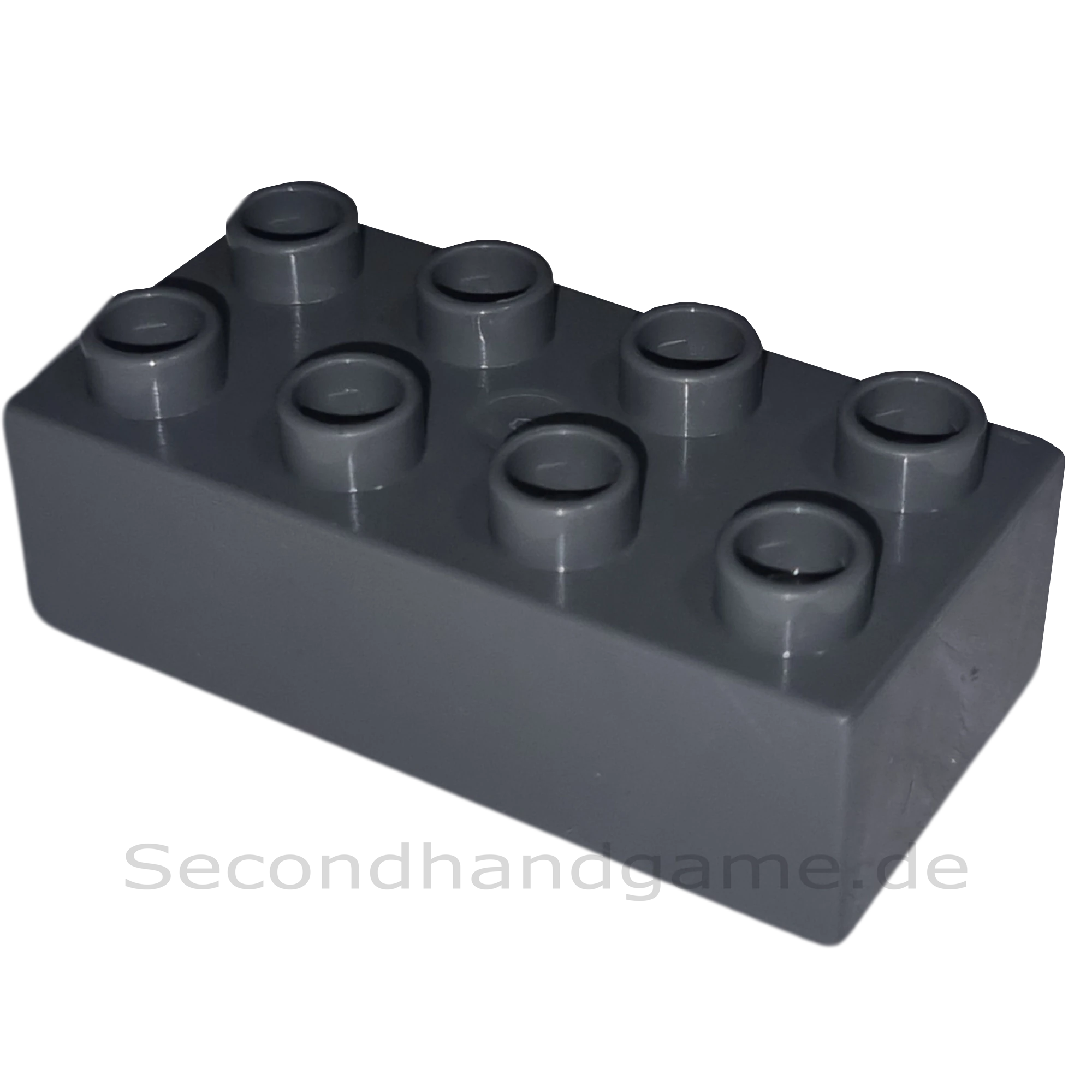 Lego Duplo 2x4 Baustein 3011 Dunkelgrau