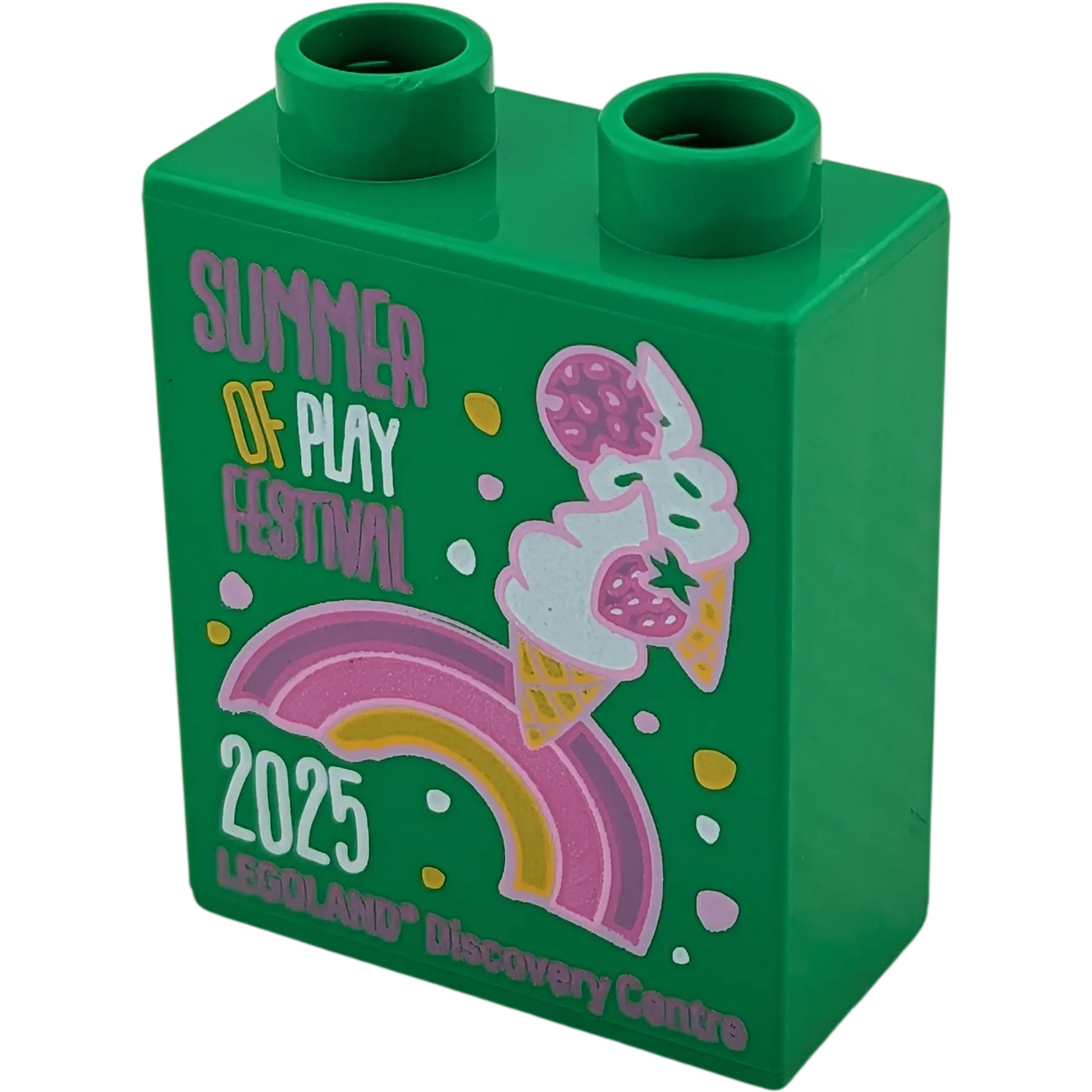 Lego Duplo 4066 Mittelgrün mit Regenbogen und Eis Summer of play Festival 2025
