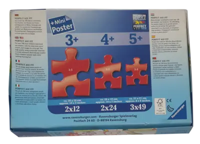 Ravensburger Märchenhaftes Einhorn 2 x 24 Teile Premium Puzzle 078288, Ansicht 3