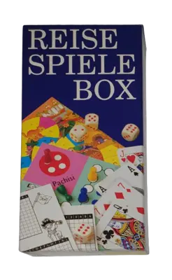 Spielesammlung Reise-Spiele-Box mit 9 Spielen