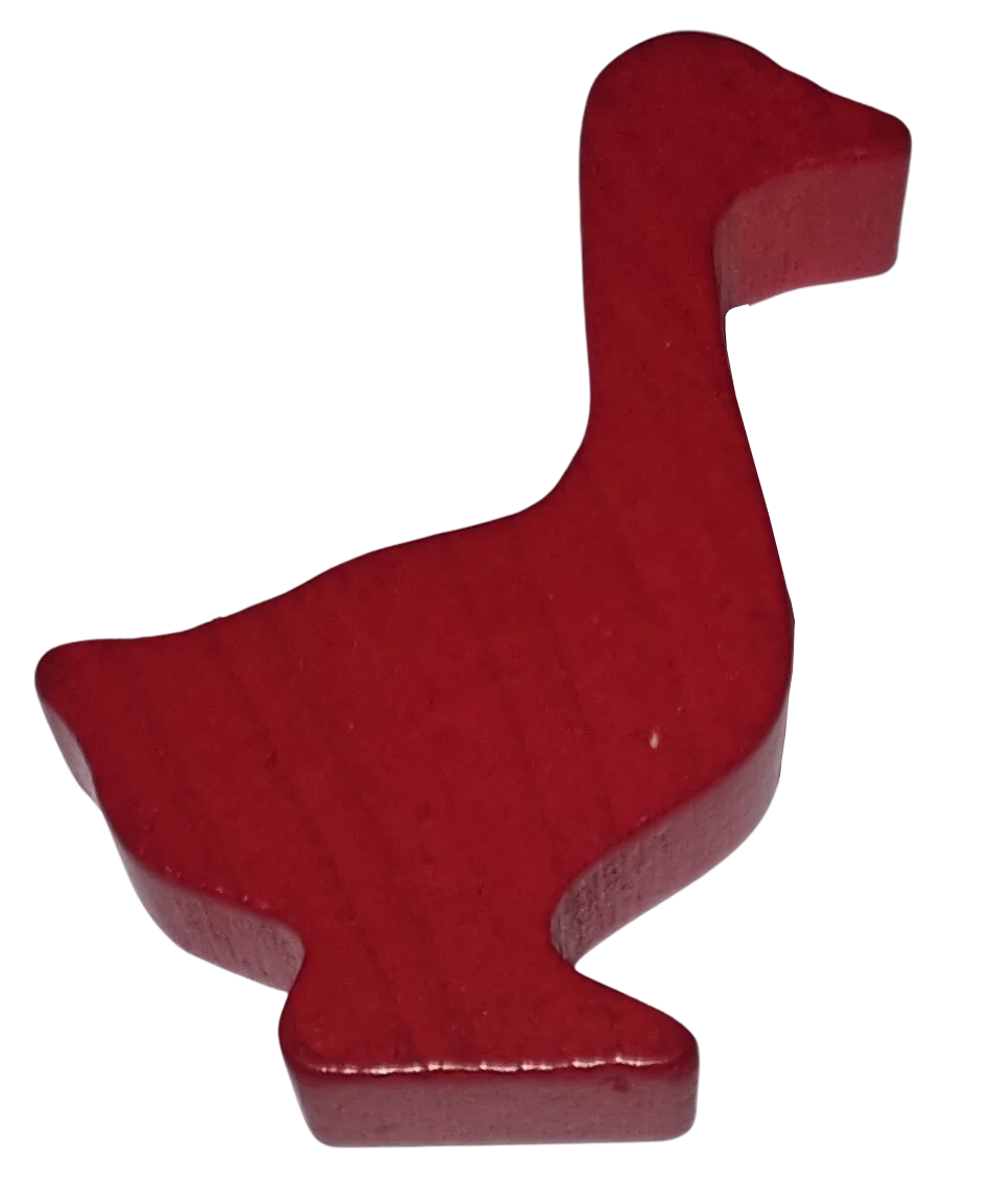 Holz Gans groß Spielfigur