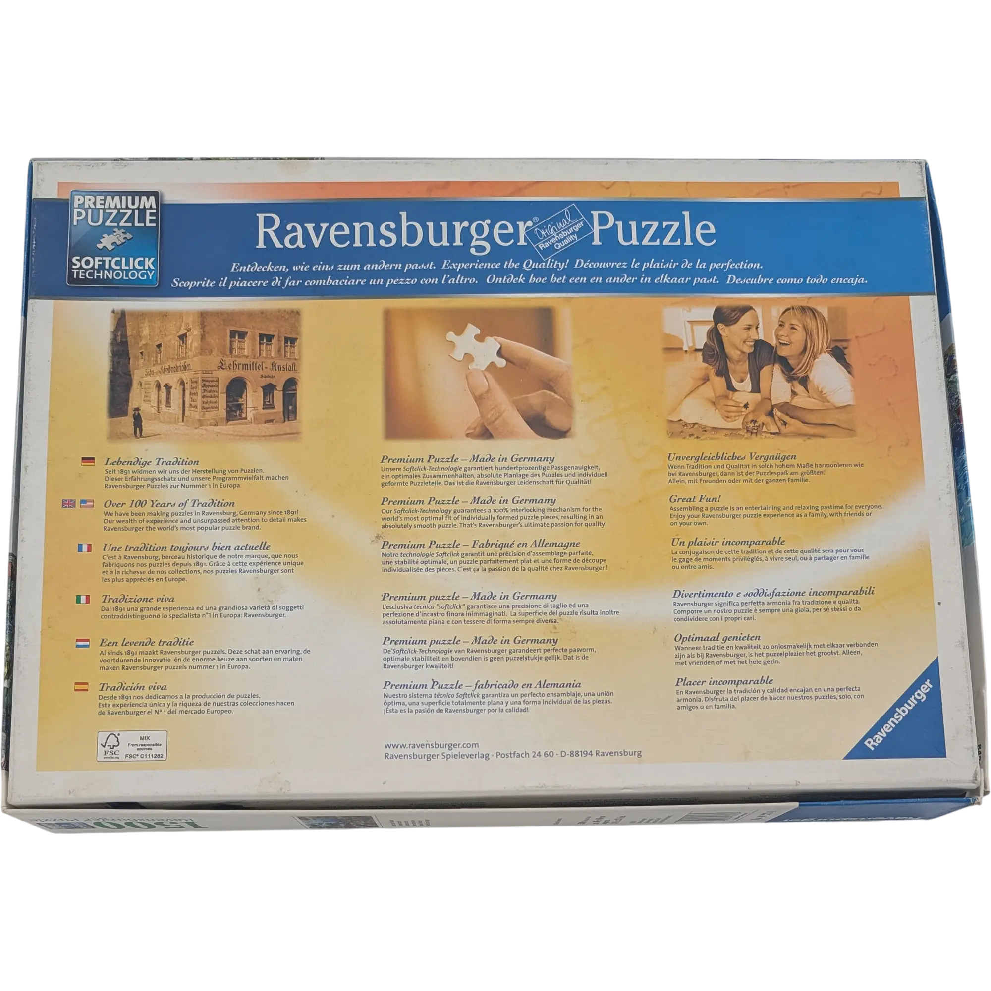 Ravensburger Puzzle 1500 Teile 162734 Leben unter Wasser, Ansicht 2