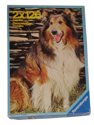 Ravensburger Puzzle 2 x 126 Teile Collie/Pferd 62358815