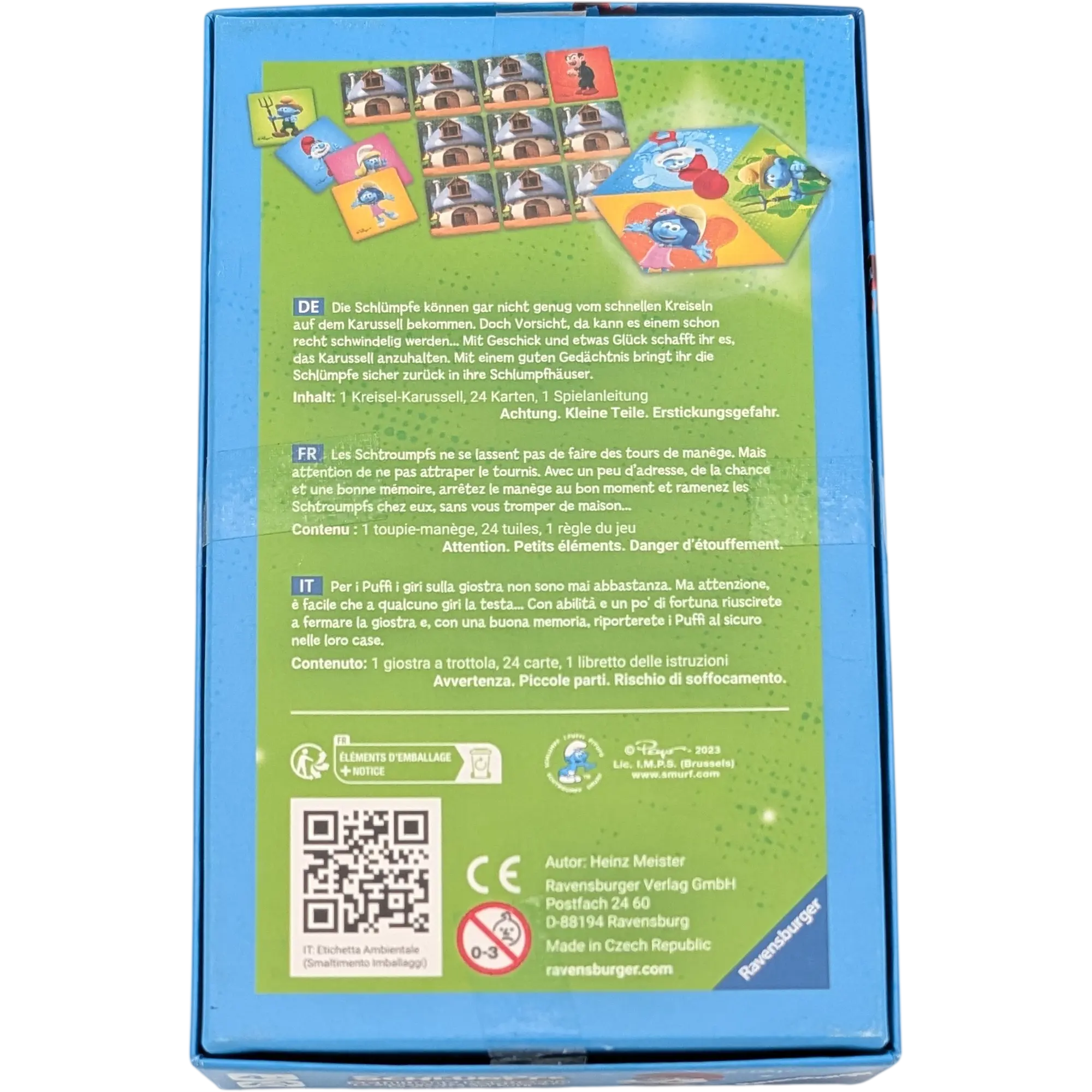 Ravensburger Schlumpf Karussell 209903