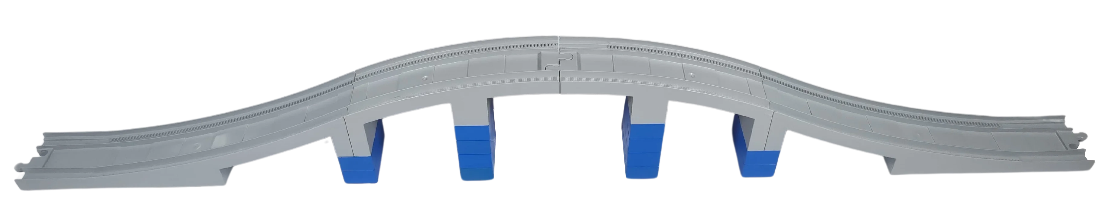 Lego Duplo große Brücke Hellgrau