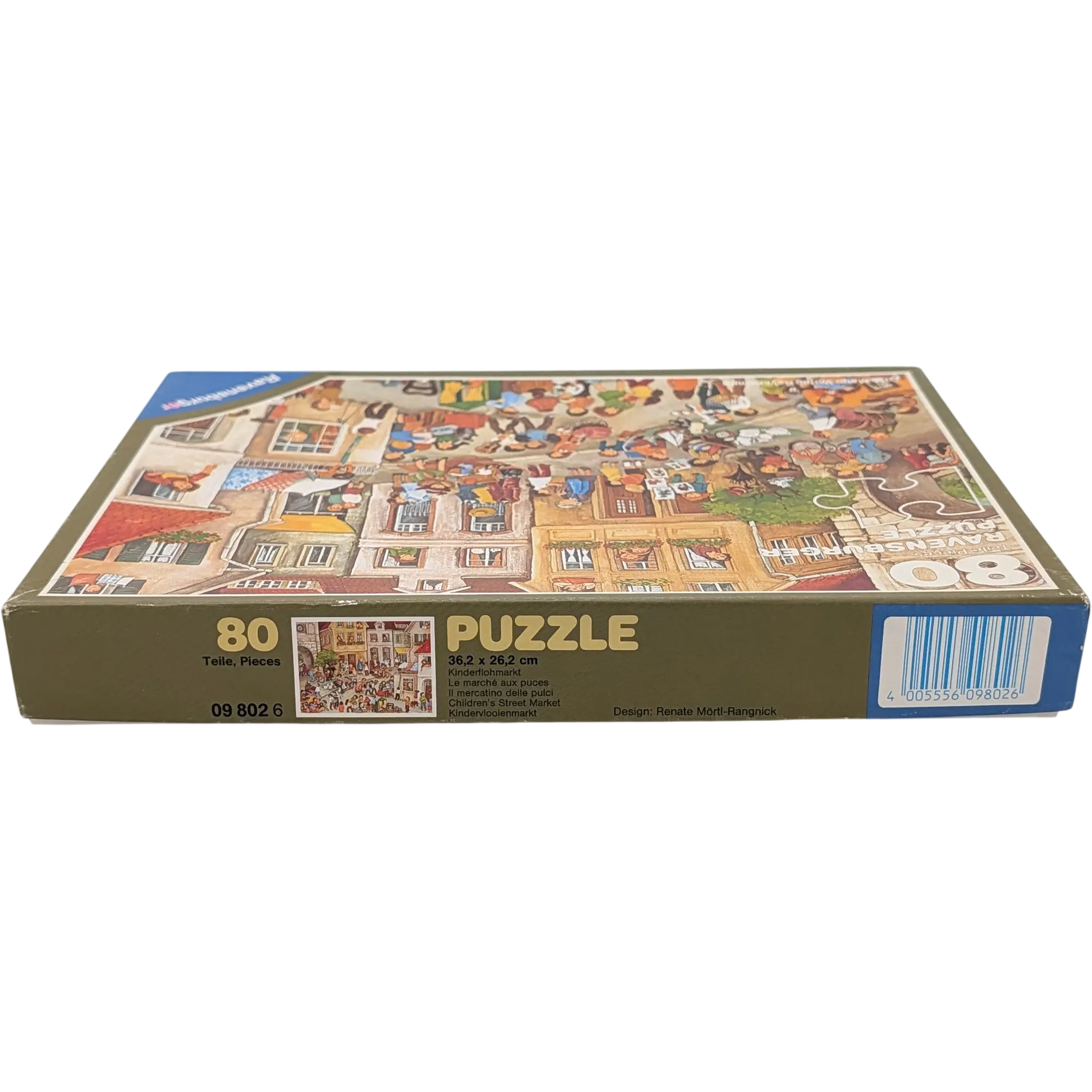Ravensburger Puzzle 098026 Kinderflohmarkt 80 Teile, Ansicht 2