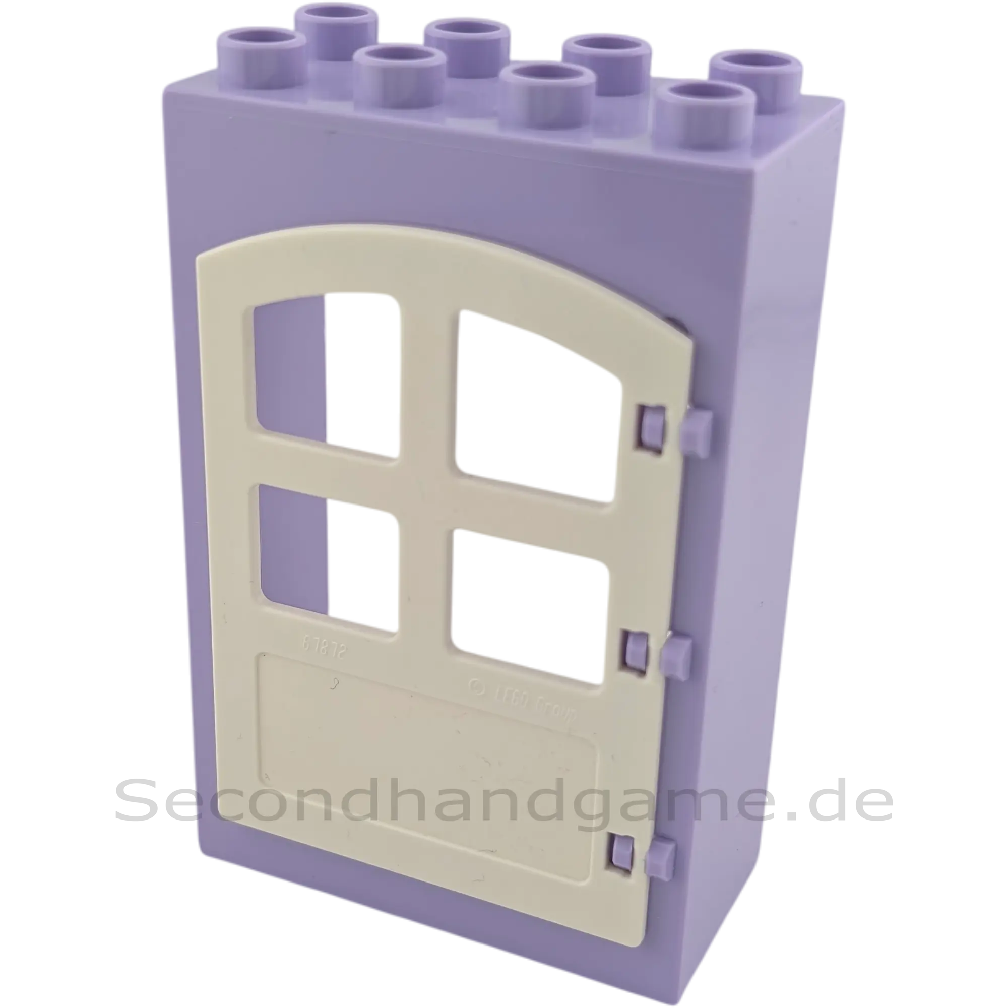 Lego Duplo 2x4 Tür Helllila Weiß Tür Rund