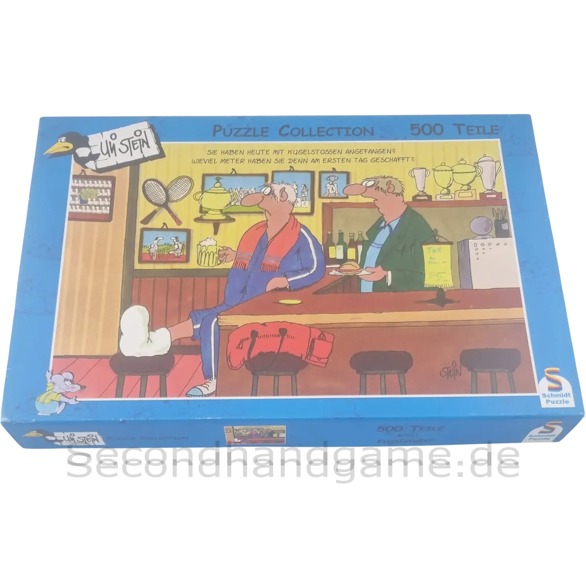 Schmidt Puzzle Uli Stein Kugelstoßer 500 Teile 57511