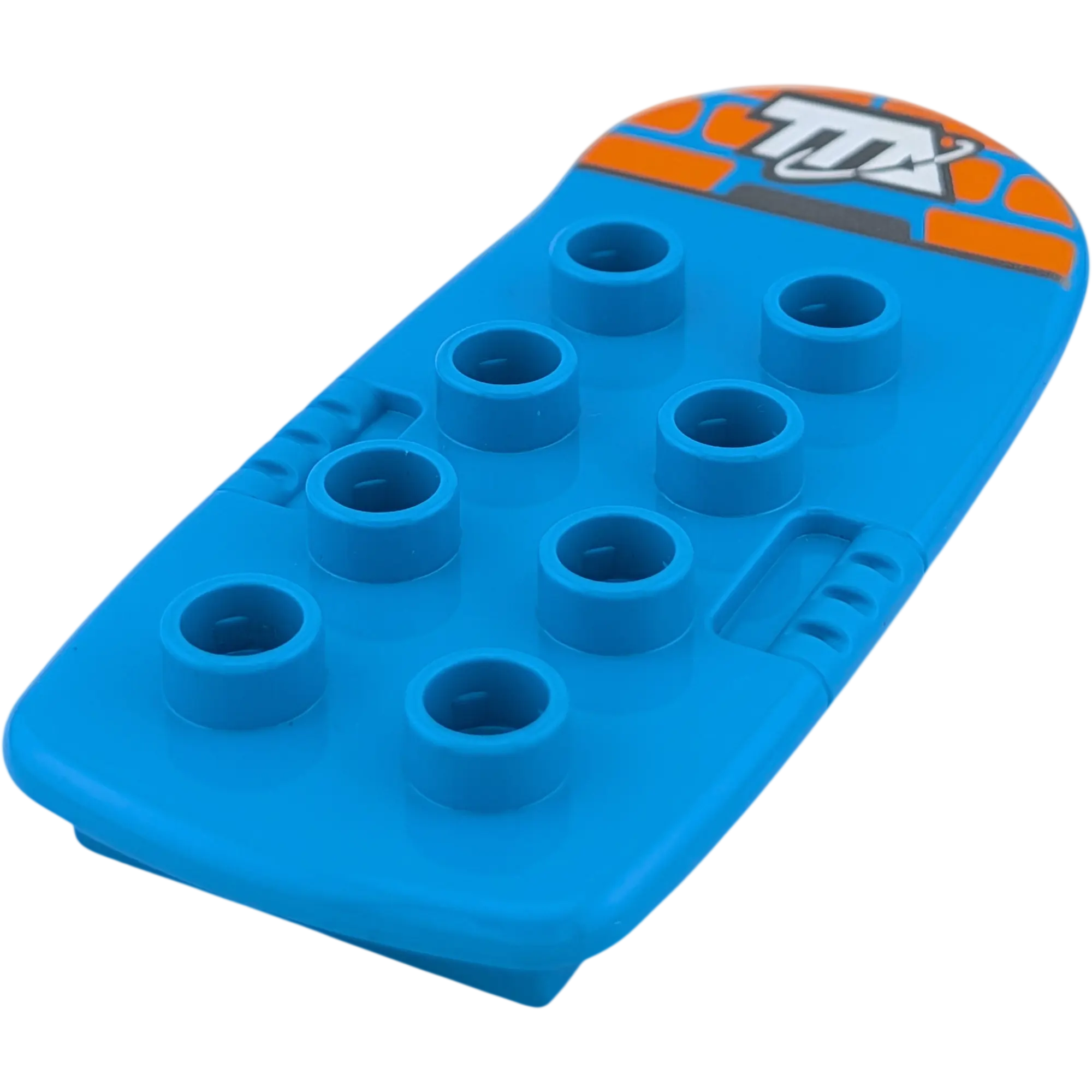 Lego Duplo 24181 Surfboard Krankentrage Schlitten Surfbrett Azur bedruckt mit Orange Mills