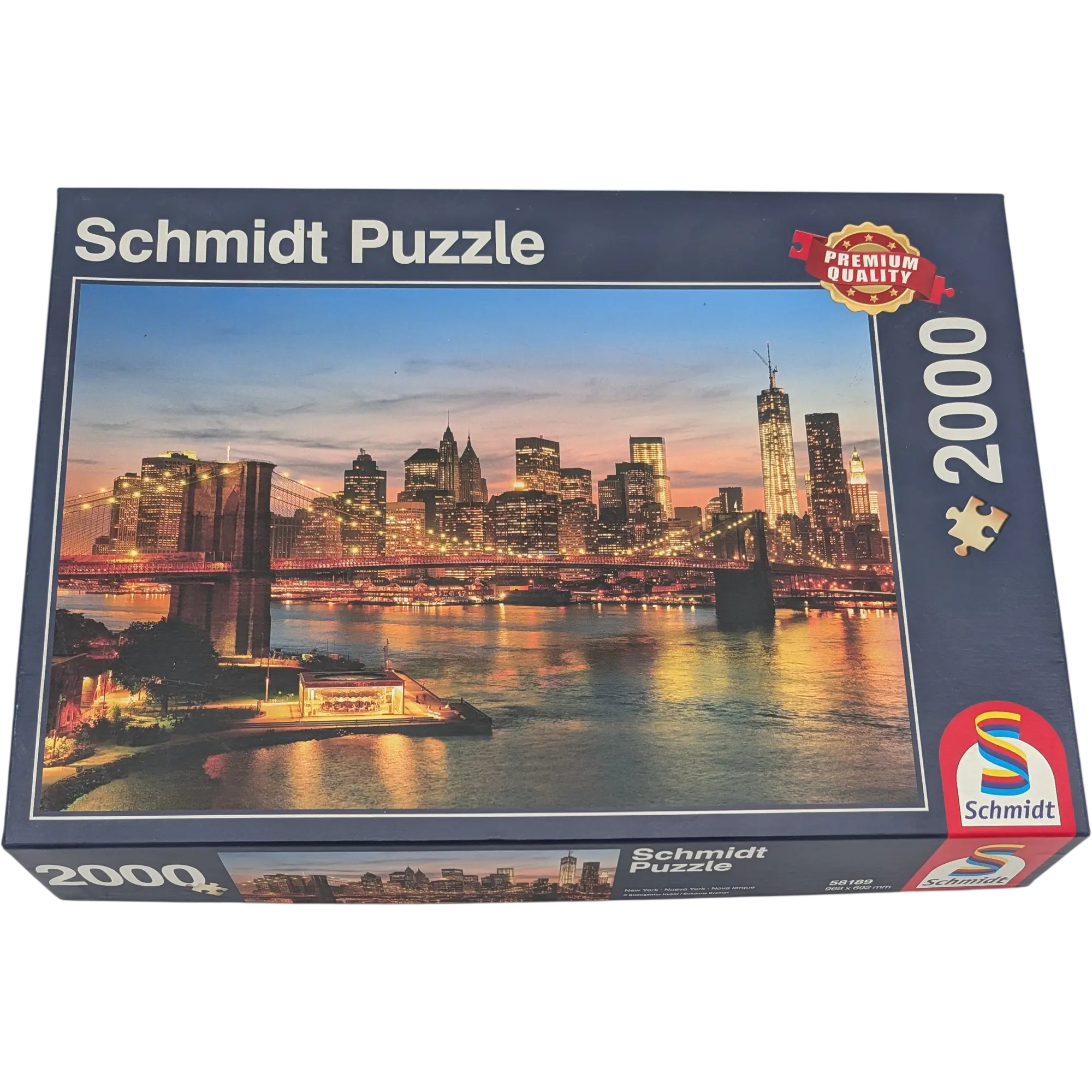 Schmidt Puzzle 2000 Teile 58189 New York