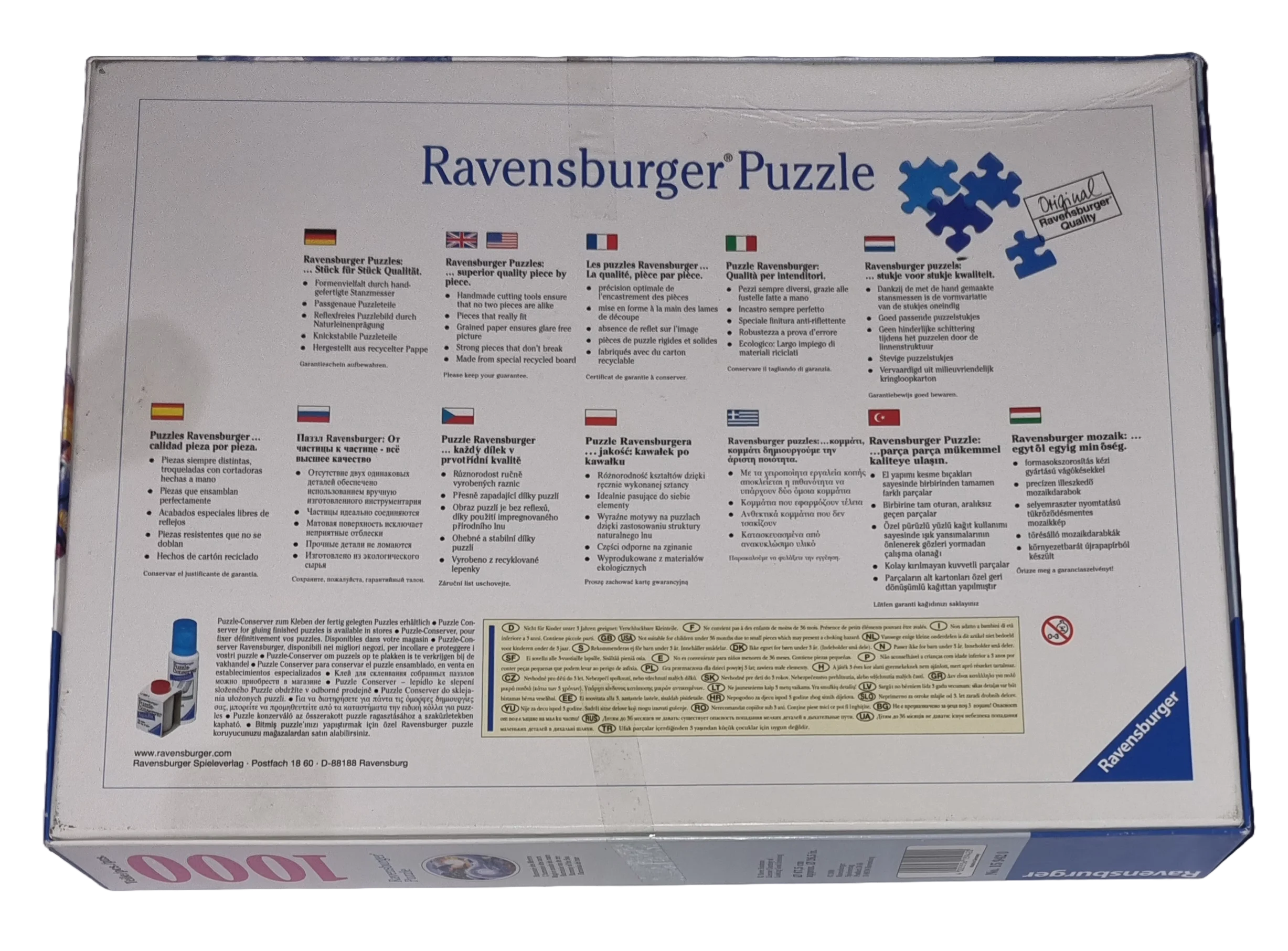 Ravensburger 1000 Teile Puzzle 159420 Harmonie des Meeres
