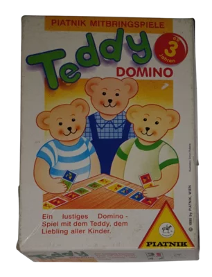 Piatnik Mitbringspiele Teddy Domino 7025