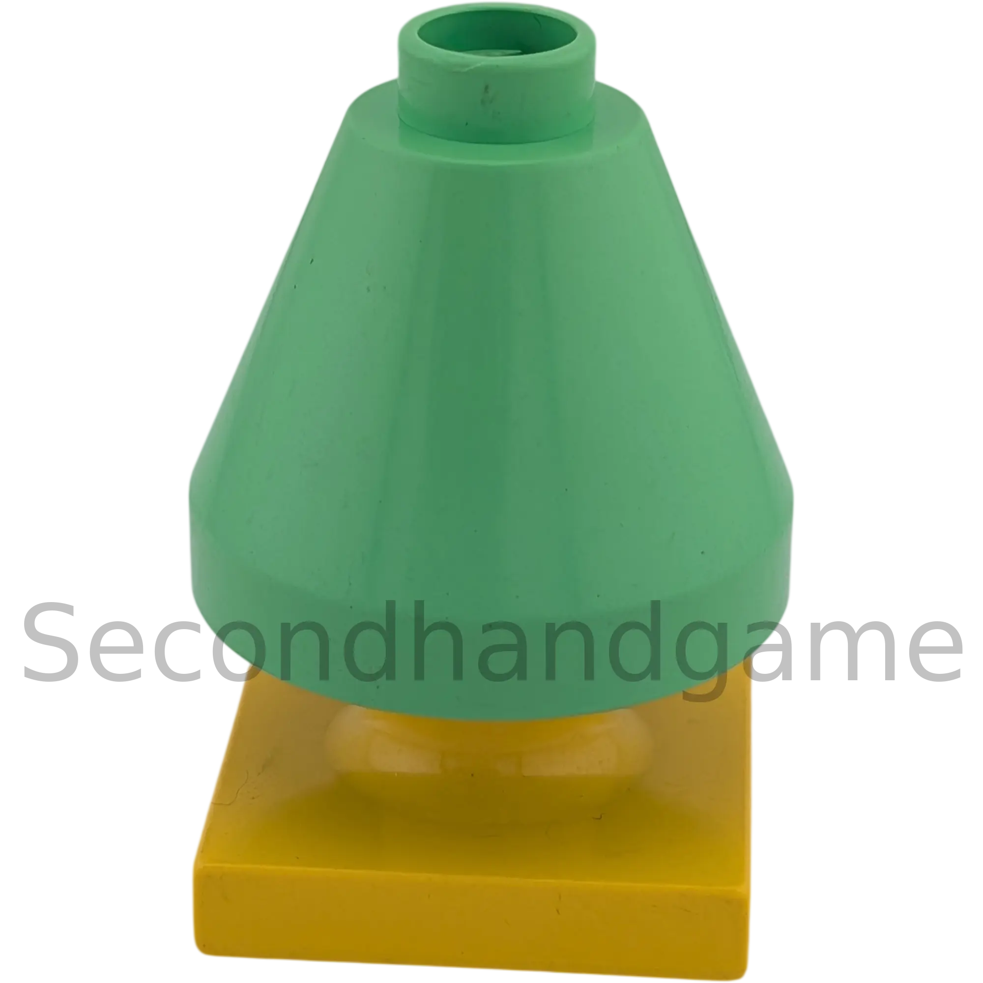 Lego Duplo Lampe Mint Groß und gelber Ständer