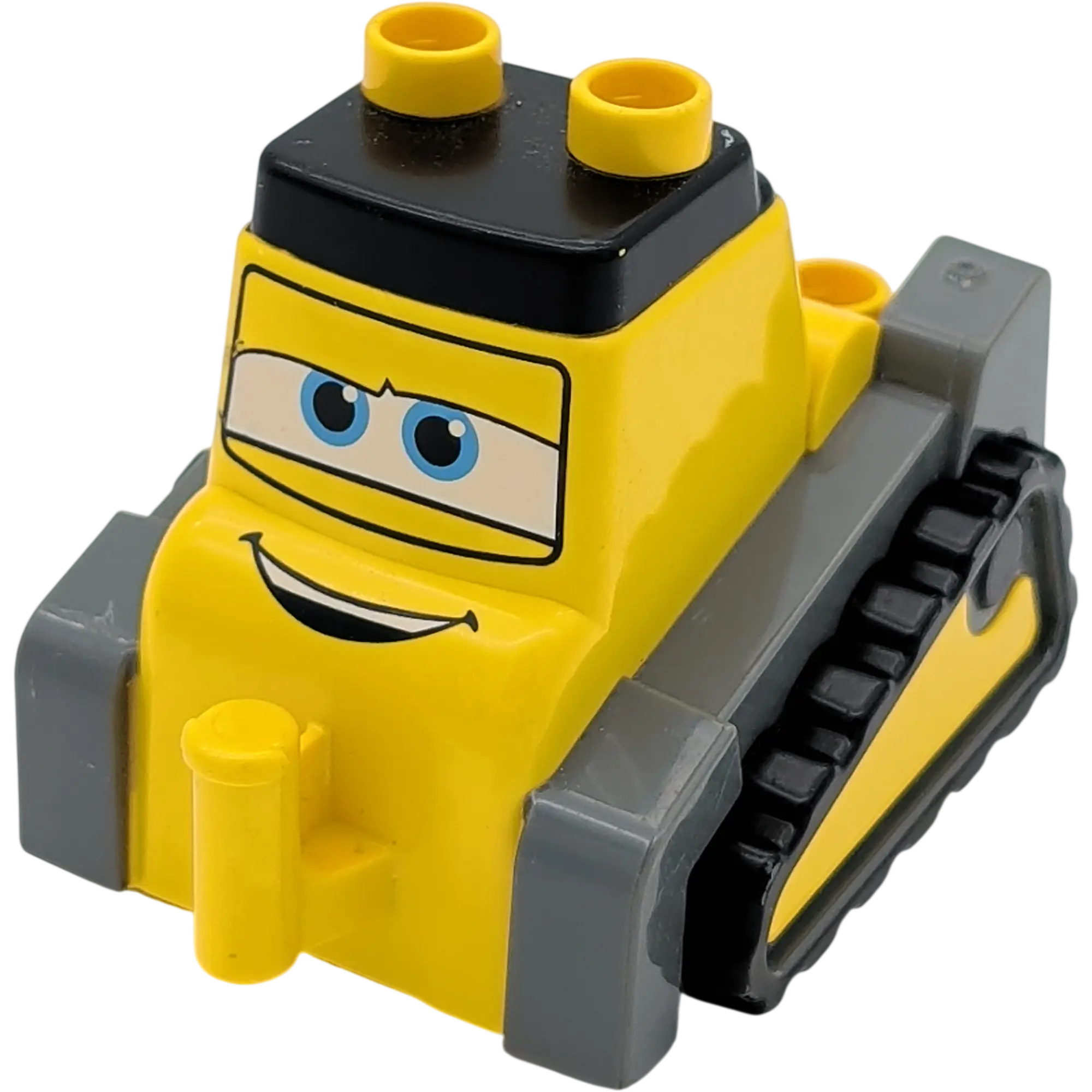 Lego Duplo Disney Cars Chassis Bulldozer gelb schwarz