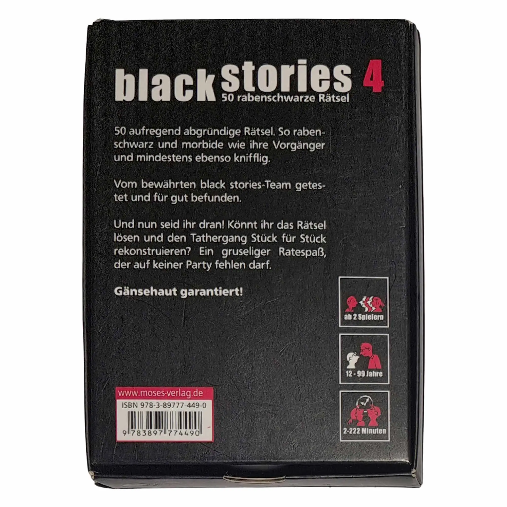 Moses Black Stories 4 