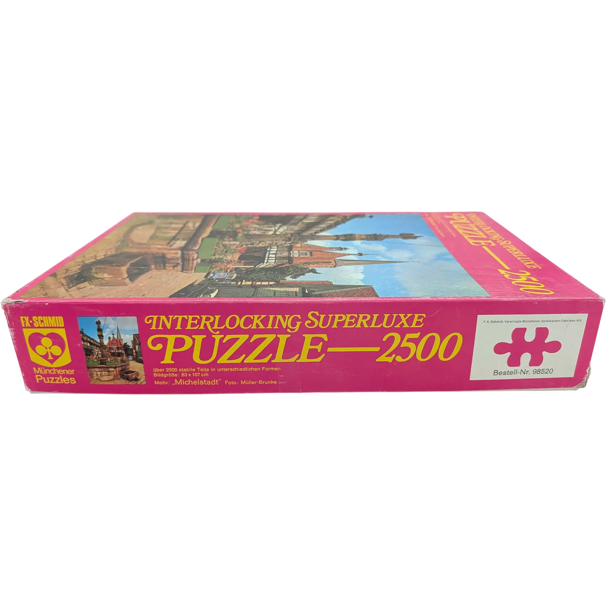FX Schmid Interlocking Superluxe Puzzle 2000 Teile 98520 Michelstadt