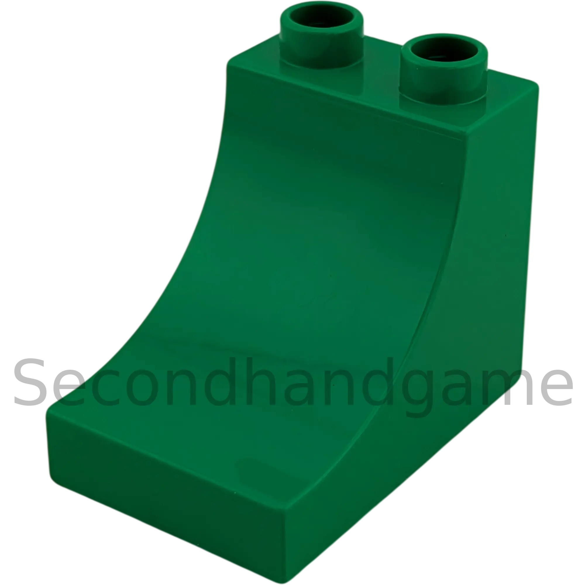Lego Duplo 2301 Stein Halbrund Rampe Mittelgrün
