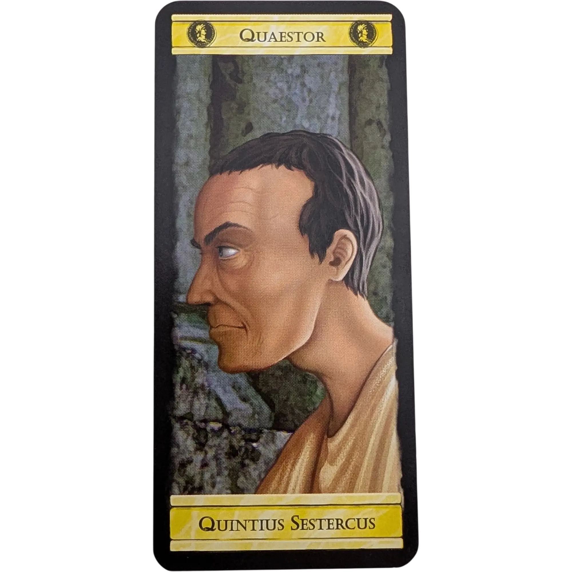 Kosmos Caesar & Cleopatra Ersatzteile Karte Patrizier Quaestor Quintius Sestercus