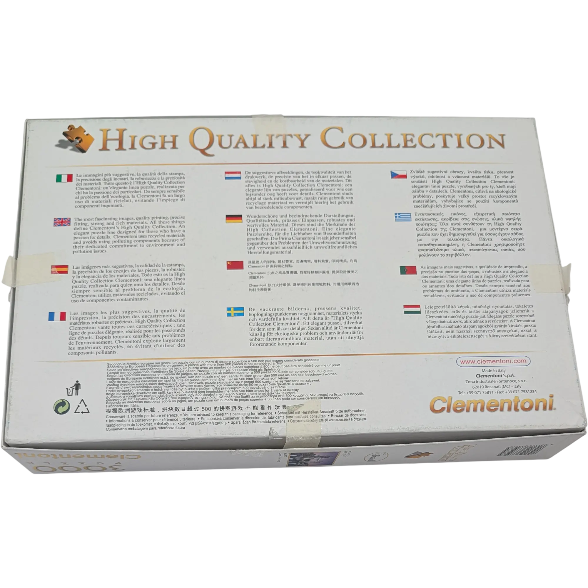Clementoni High Quality Travel Puzzle 3000 Teile 33527 London Tower Bridge