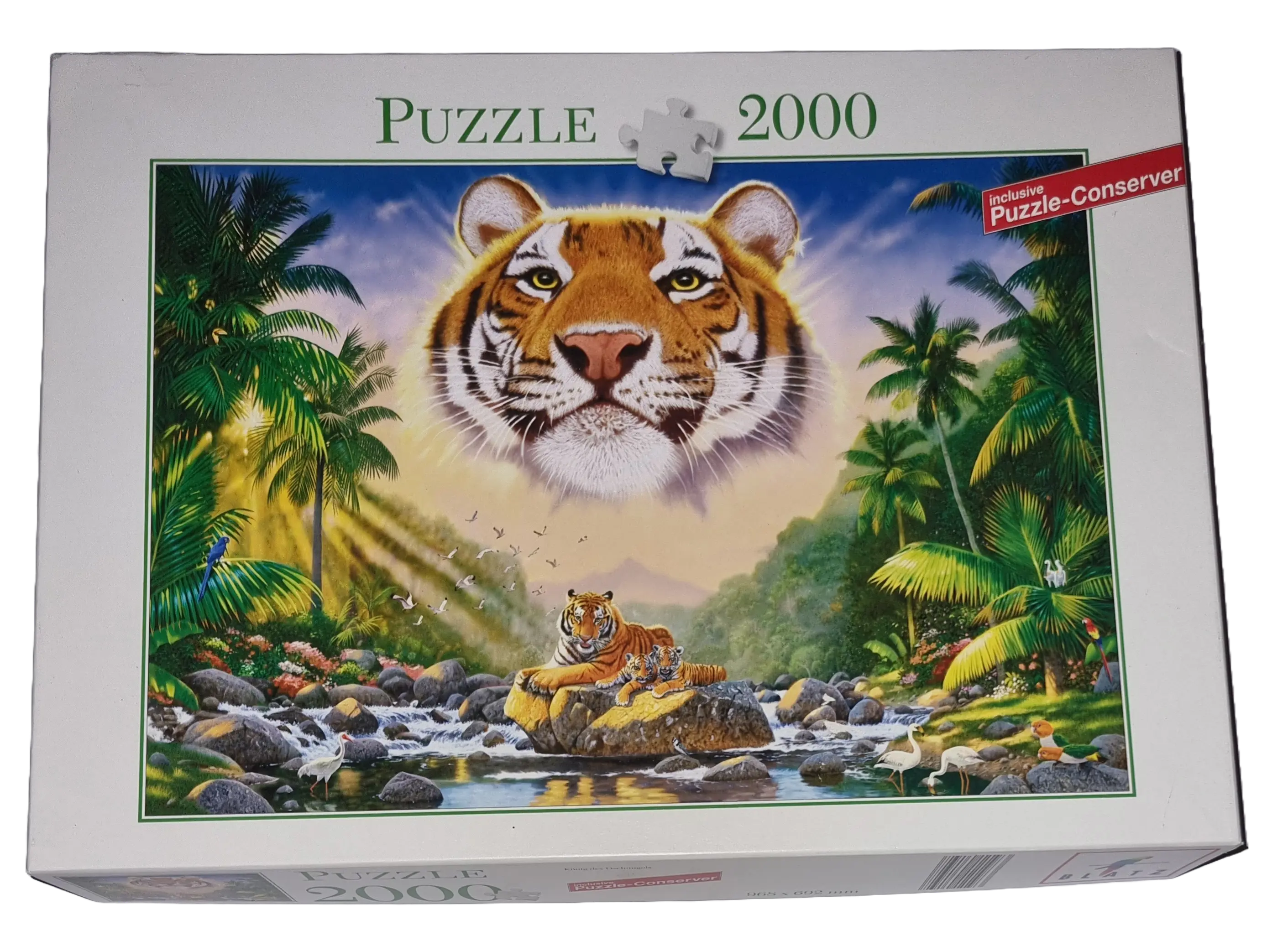 Blatz Puzzle 2000 Teile 57709 König des Dschungels