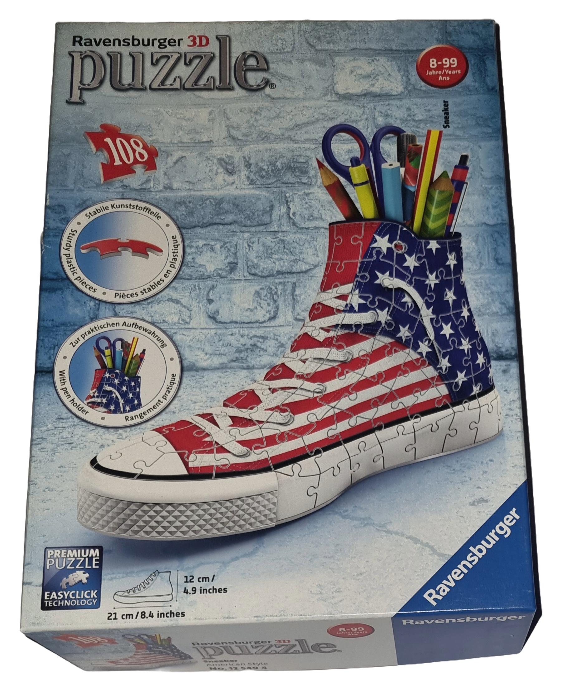Ravensburger 3D Puzzle Sneaker 108 Teile 125494