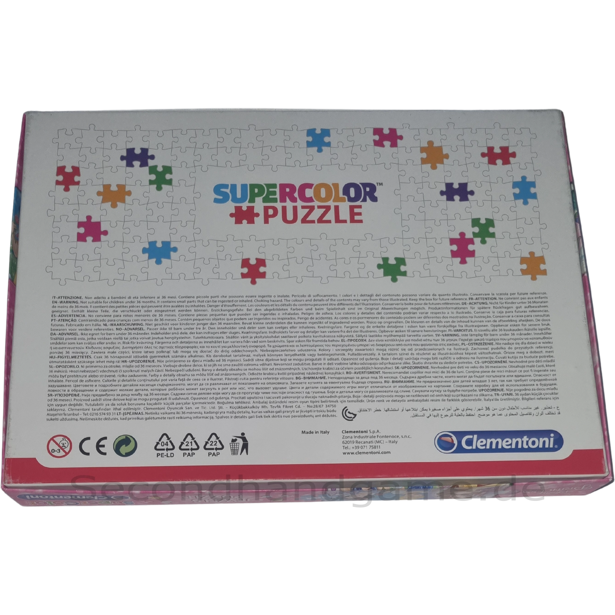 Clementoni Princess Puzzle 104 Teile 20077