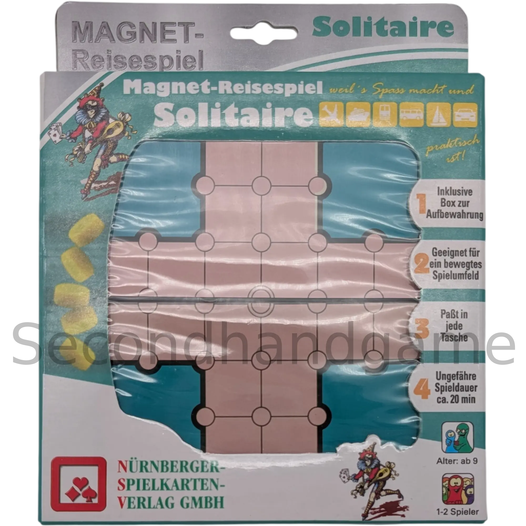 NSV Magnet-Reisespiel Solitaire