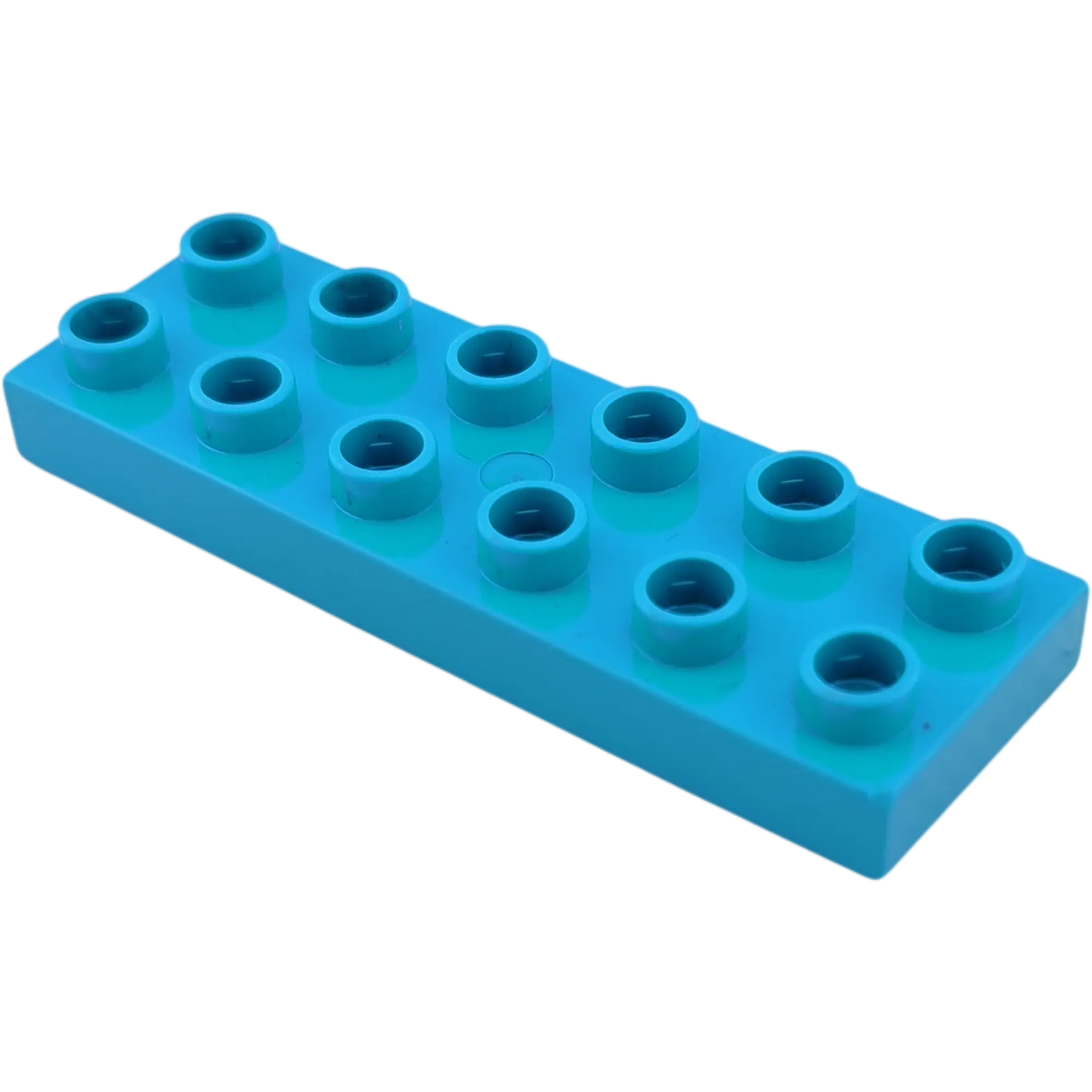 Lego Duplo 98233 Platte 2x6 Blaugrau