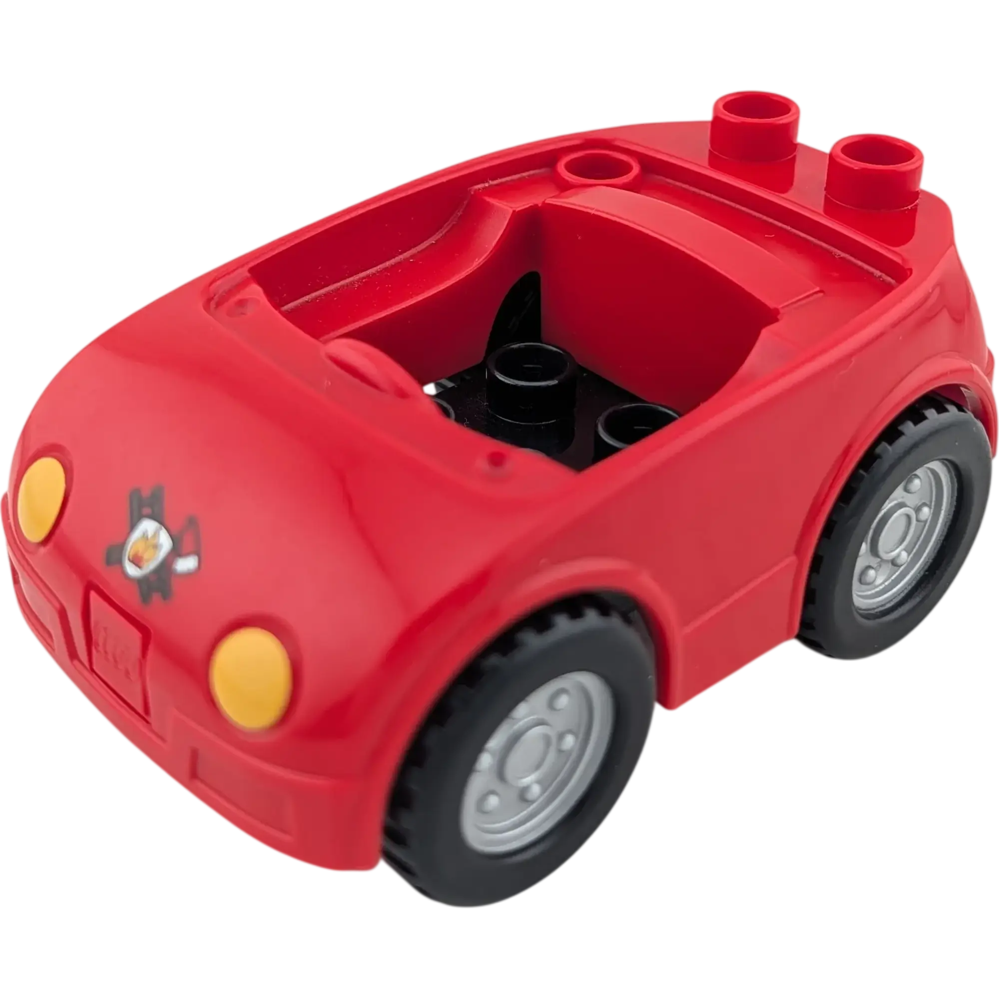 Lego Duplo Auto von Feuerwehr Feuerwehrauto Seifenkiste Rot