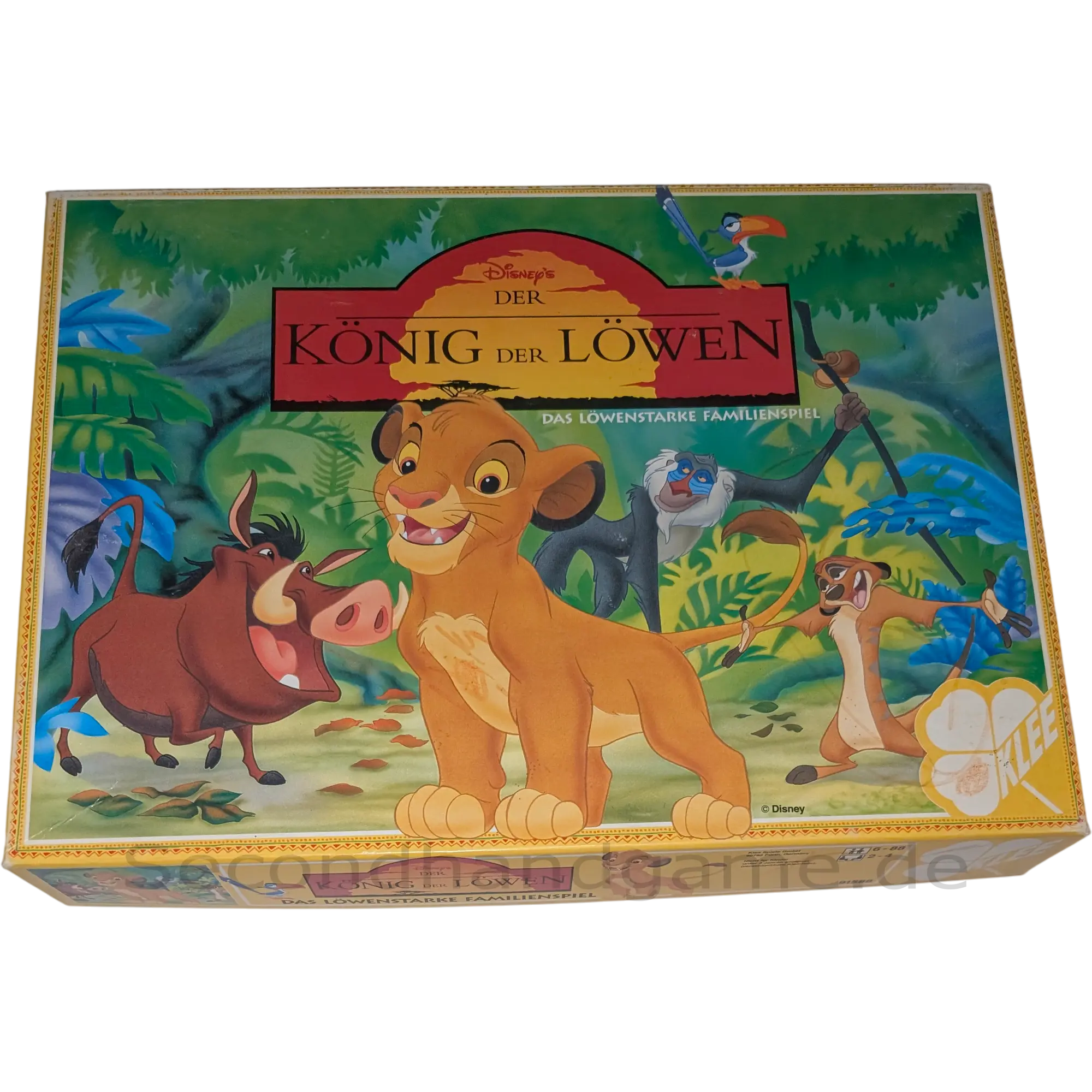 Klee Der König der Löwen Das Löwenstarke Familienspiel