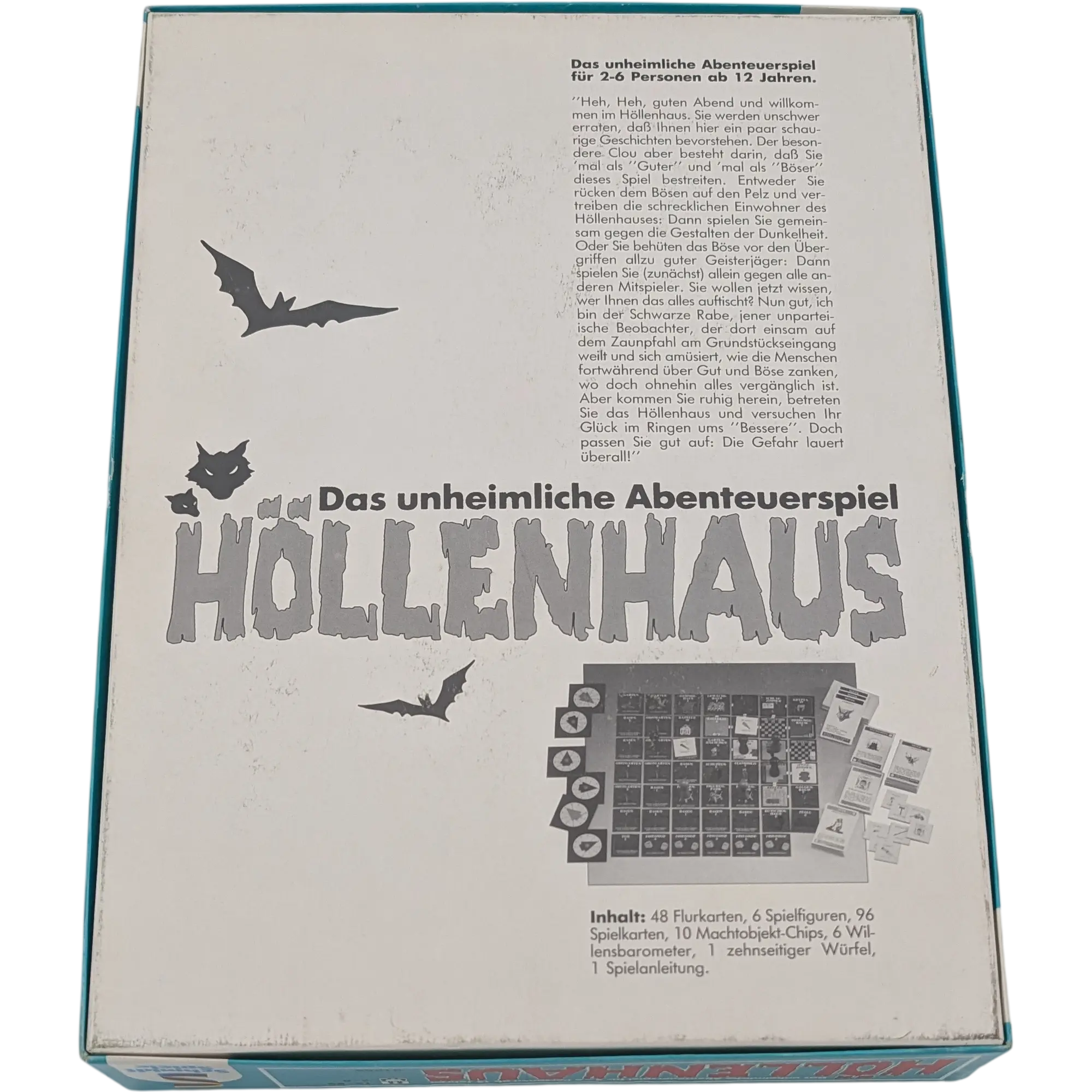 Schmidt Das unheimliche Abenteuerspiel Höllenhaus Chill-Brettspiel 01069