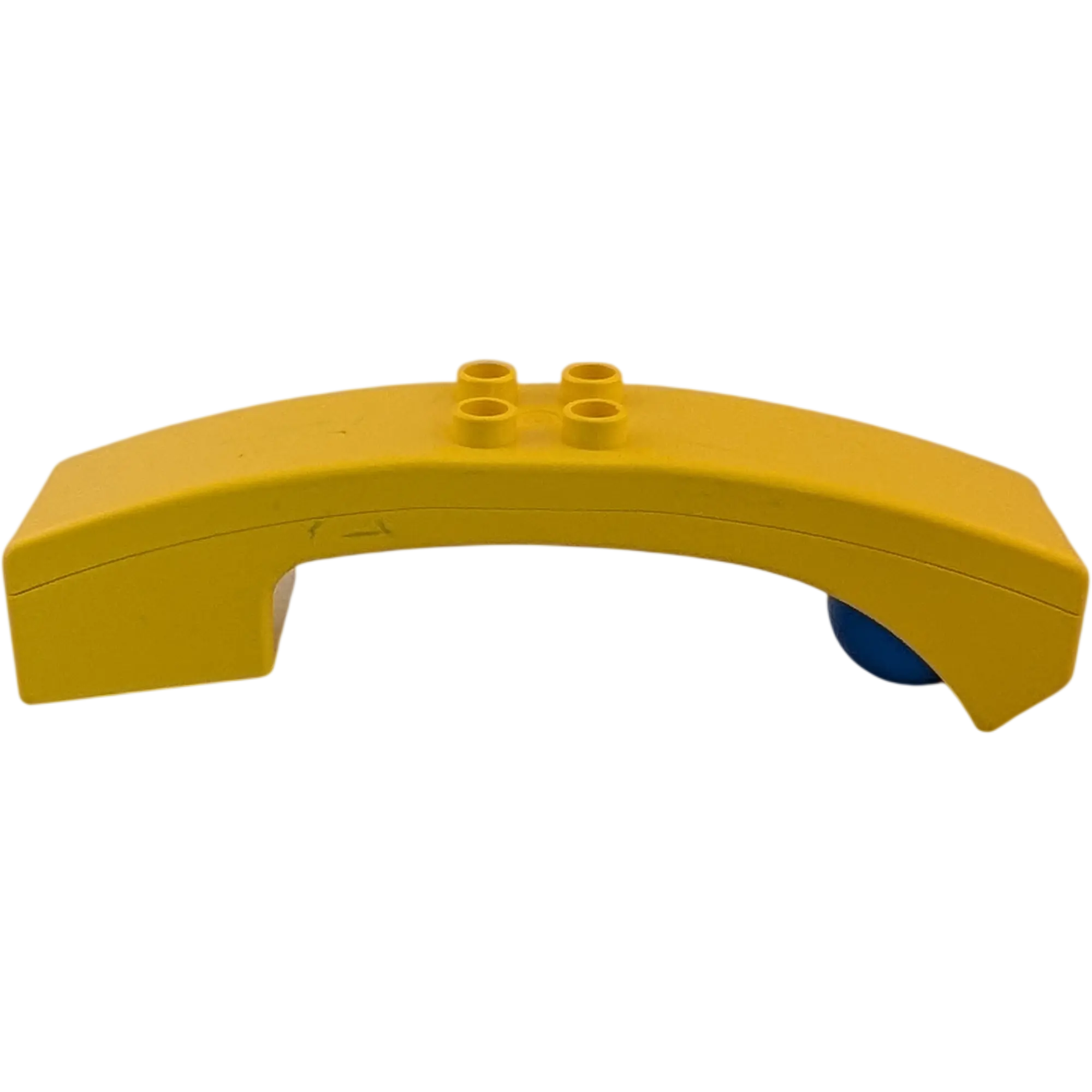 Lego Duplo Telefonhörer Gelb Rot mit Kugel, Ansicht 3